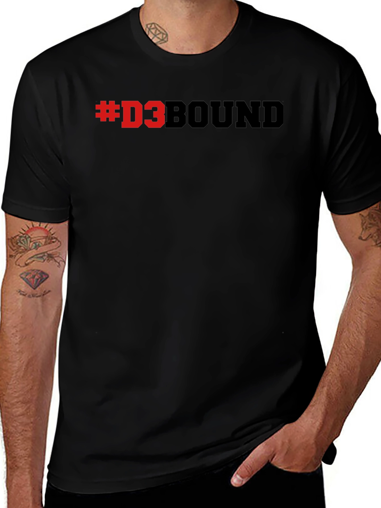 Variant 16 of D3 Bound T-Shirt - Collegiate Division III Supporter Tee