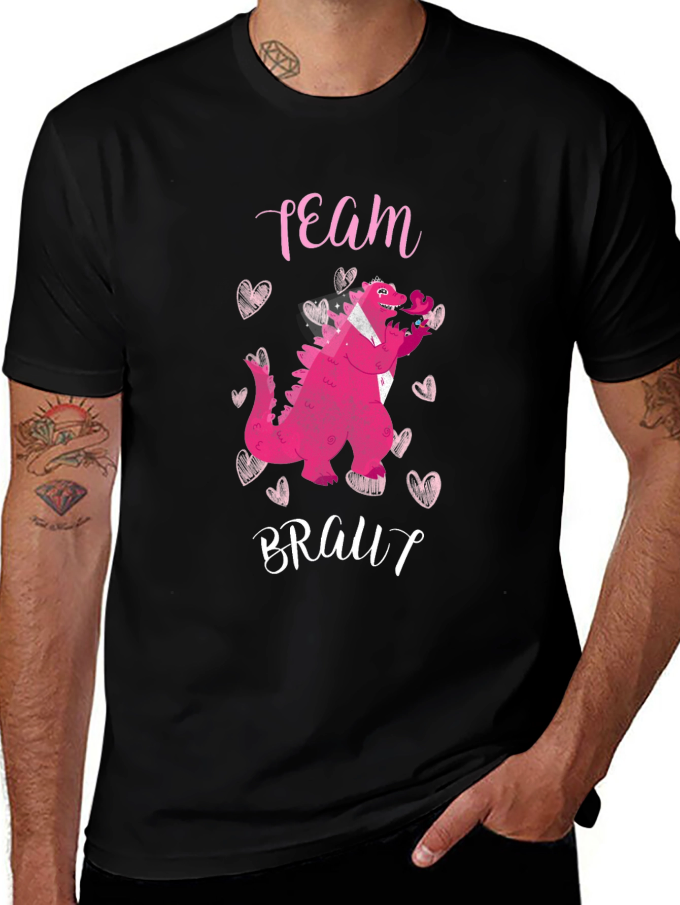Variant 28 of Team Brault Dinosaur Graphic T-Shirt