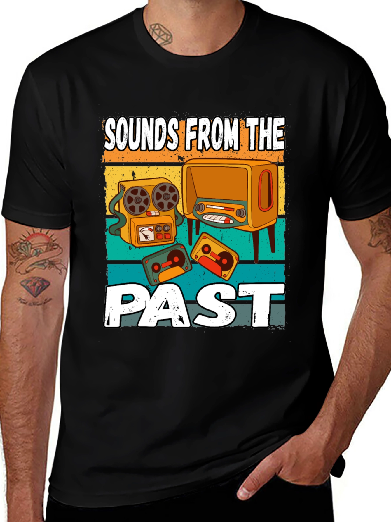 Variant 24 of Sounds From The Past Retro T-Shirt