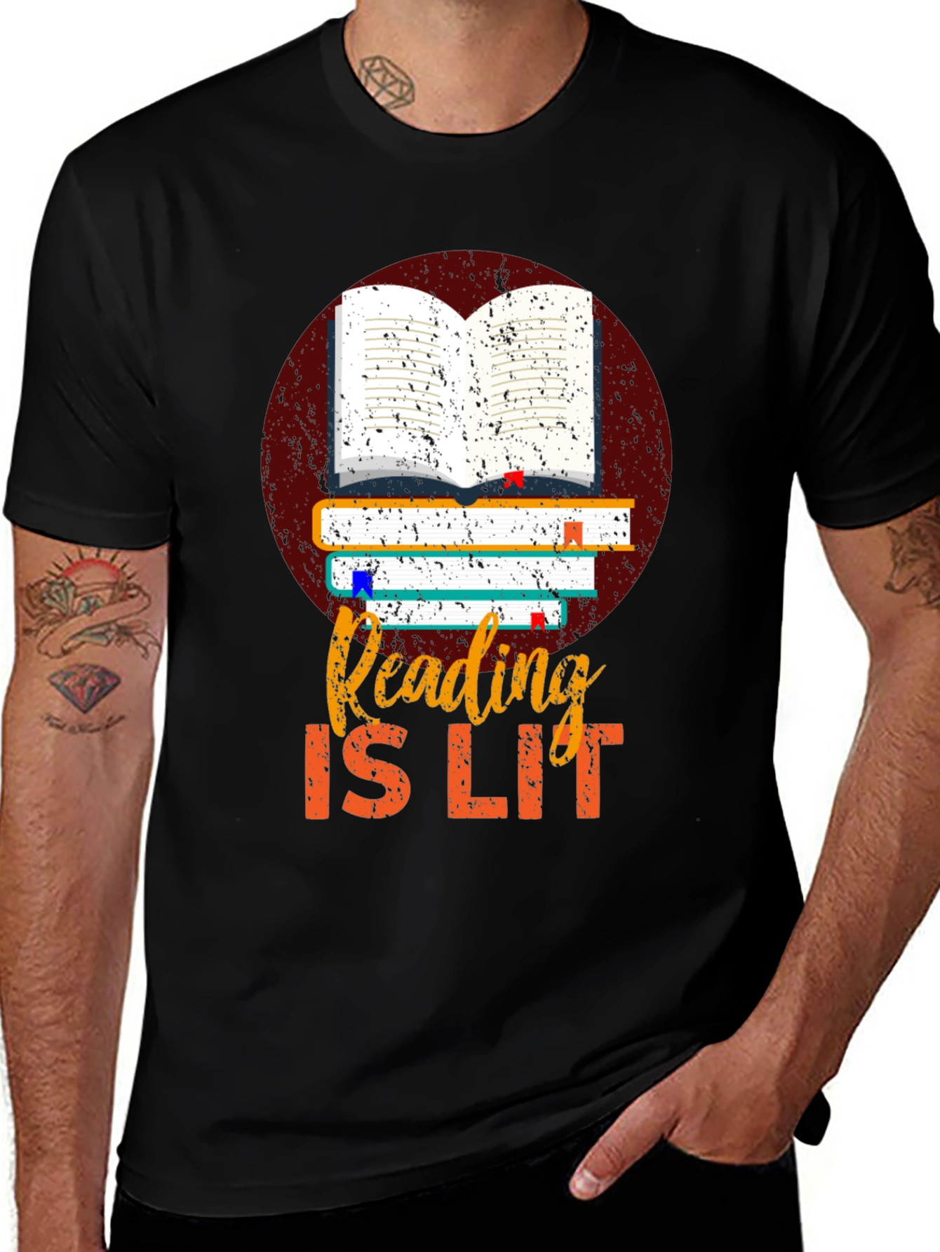Reading Is Lit Book Lover T-Shirt