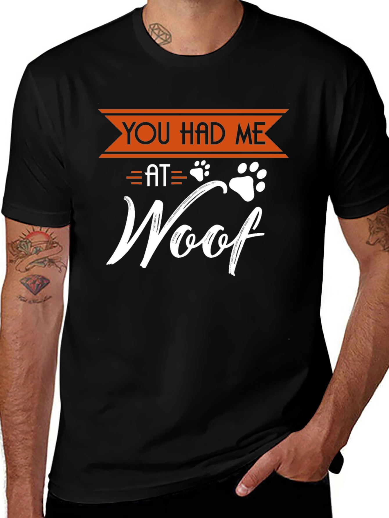 Variant 4 of You Had Me at Woof Dog T-Shirt