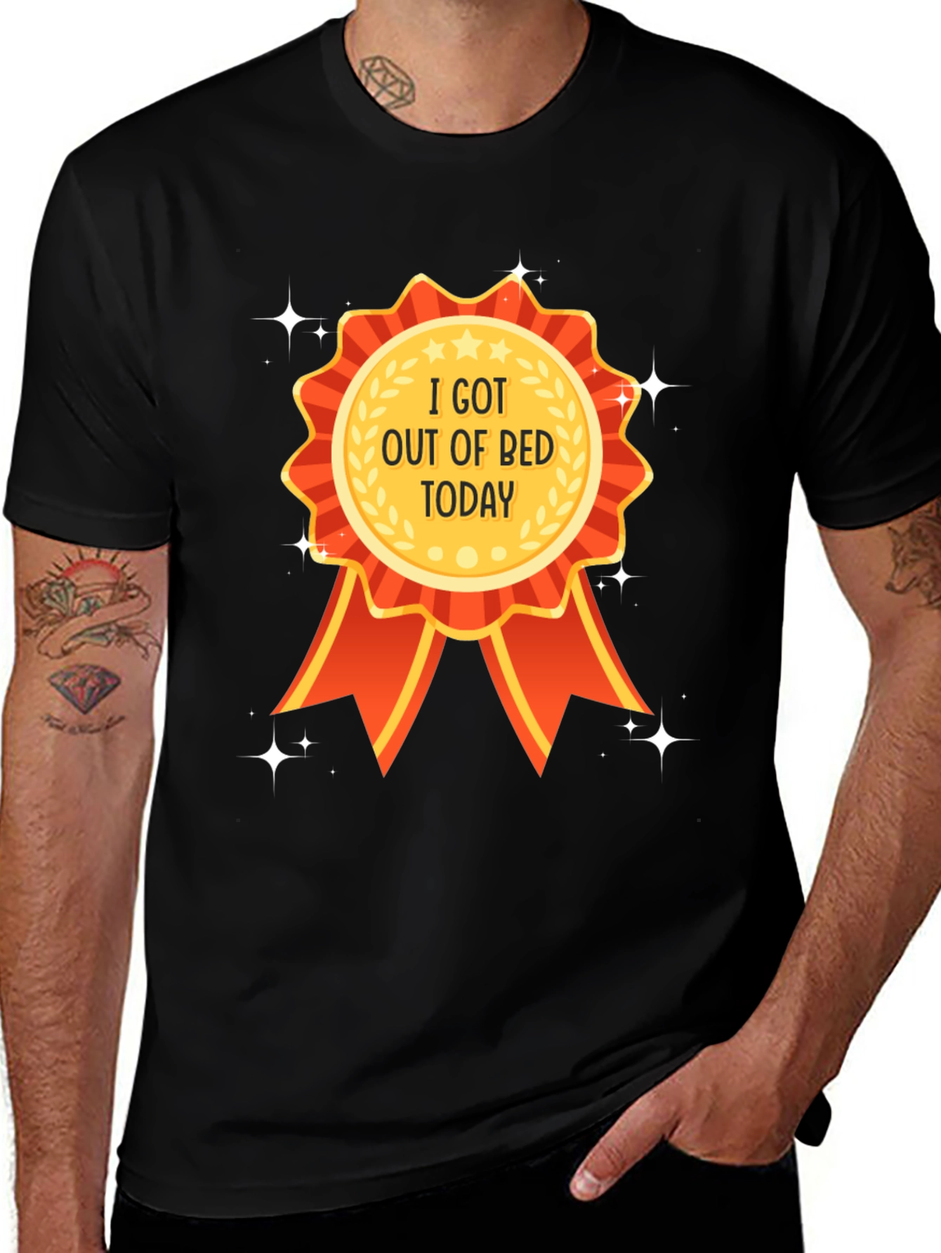 Variant 13 of I Got Out of Bed Today T-Shirt