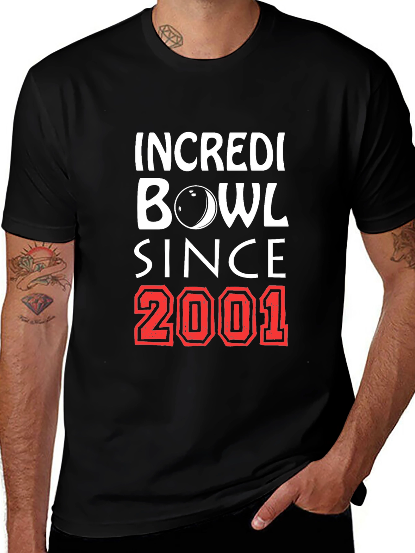 Variant 11 of IncrediBowl Since 2001 Bowling T-Shirt