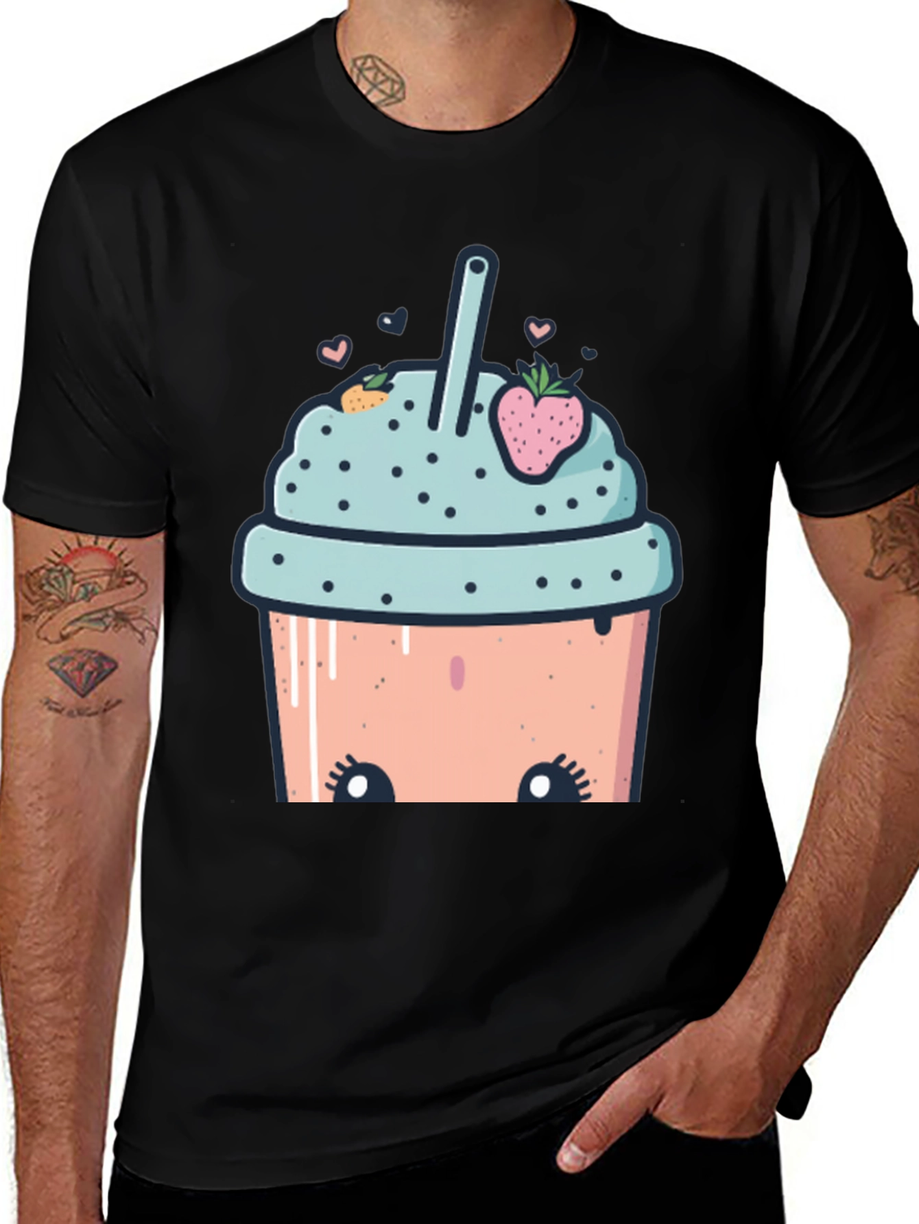 Variant 10 of Cute Cartoon Smoothie T-Shirt
