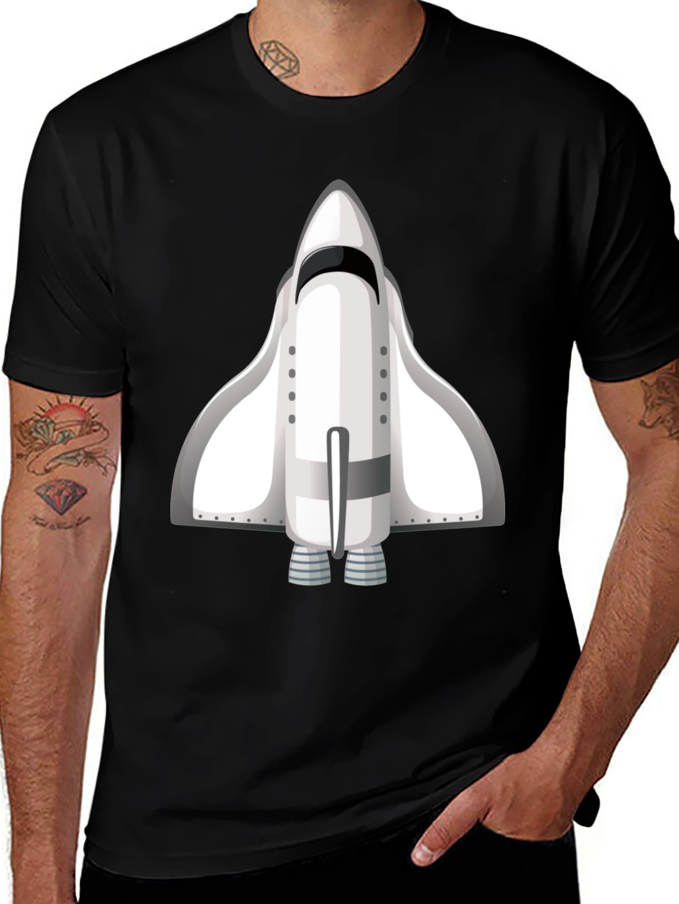 Variant 10 of Space Shuttle T-Shirt - Blast Off in Style!