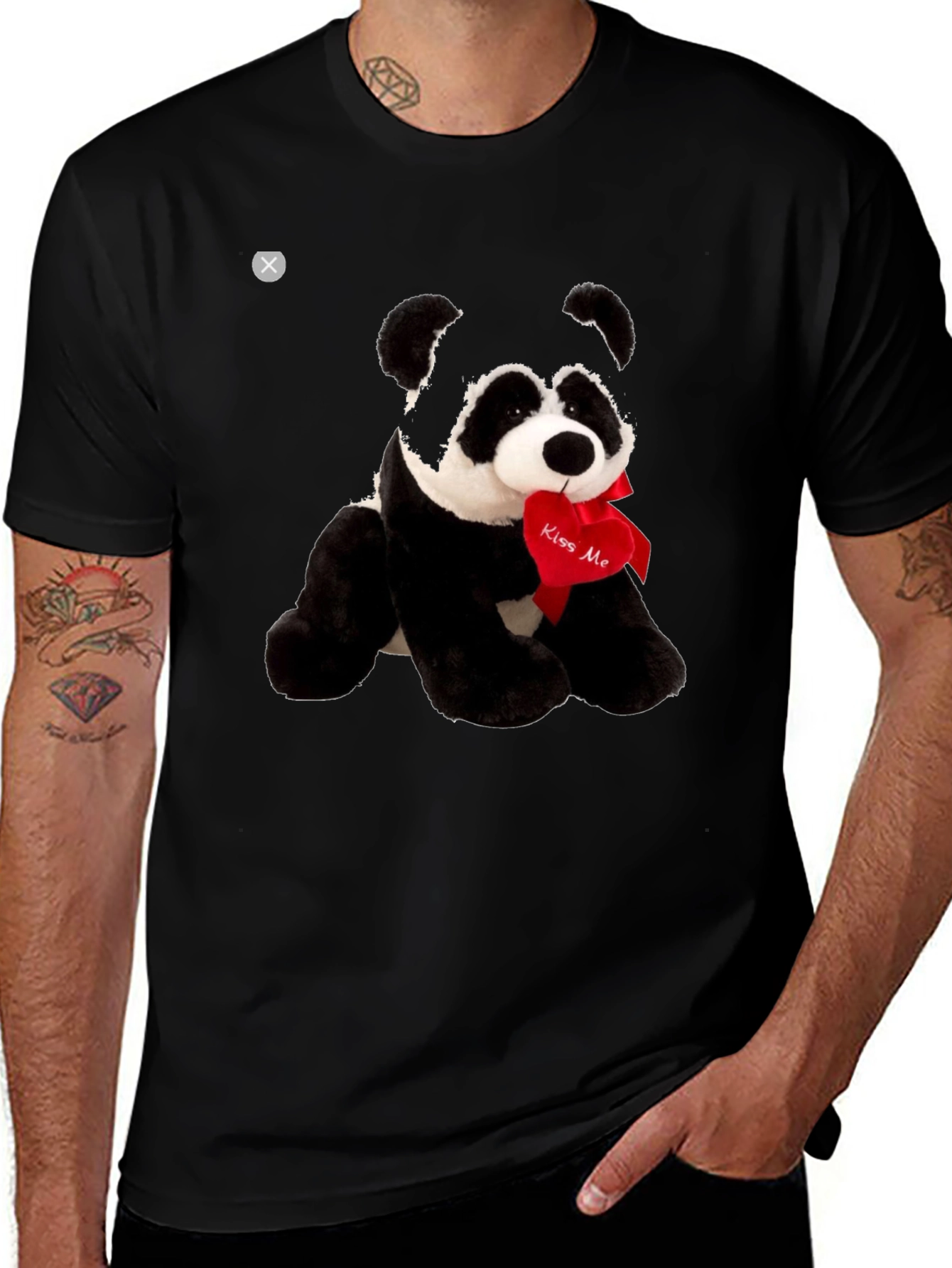 Panda Love T-Shirt - Kiss Me