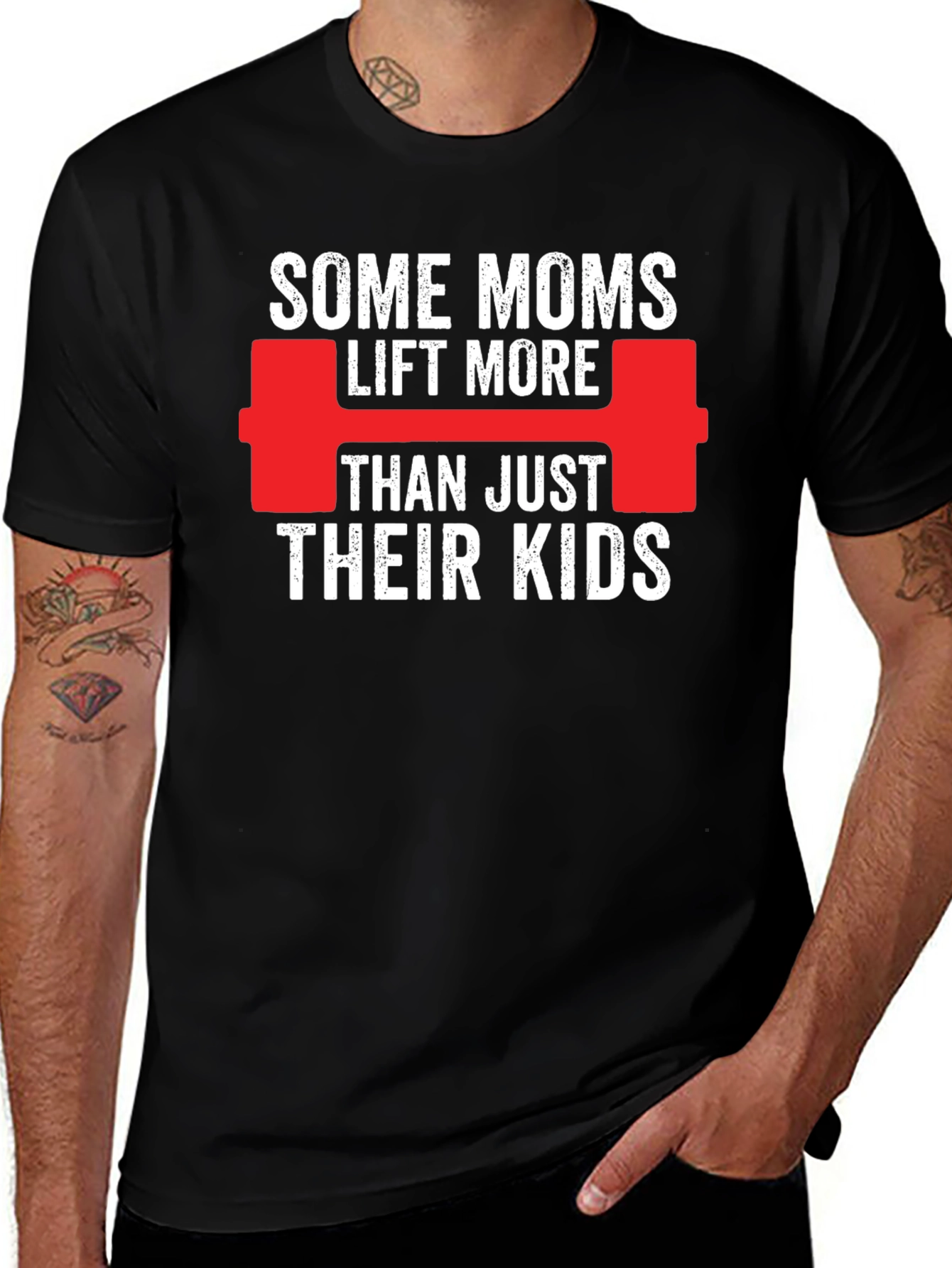 Variant 25 of Weightlifting Mom T-Shirt