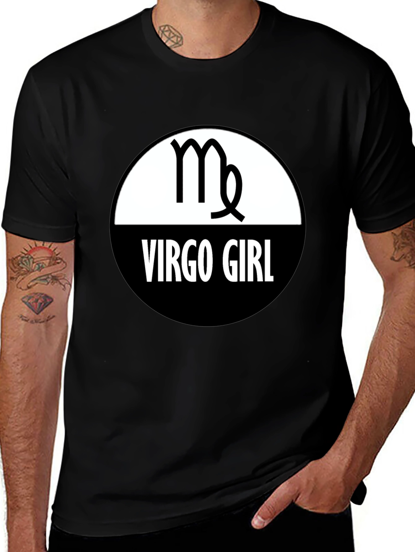 Virgo Girl Zodiac Sign T-Shirt