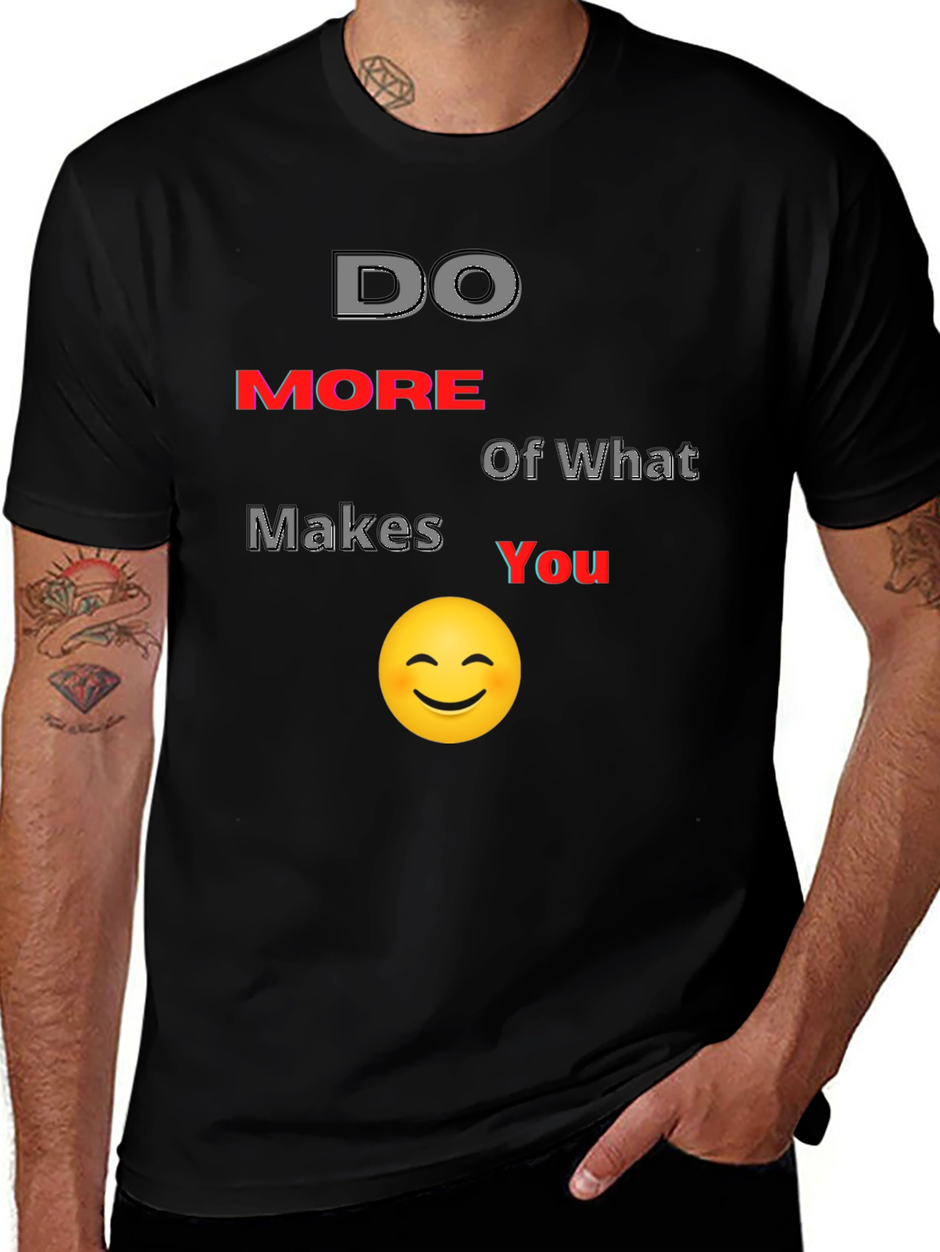 Variant 13 of Do More of What Makes You Smile T-Shirt