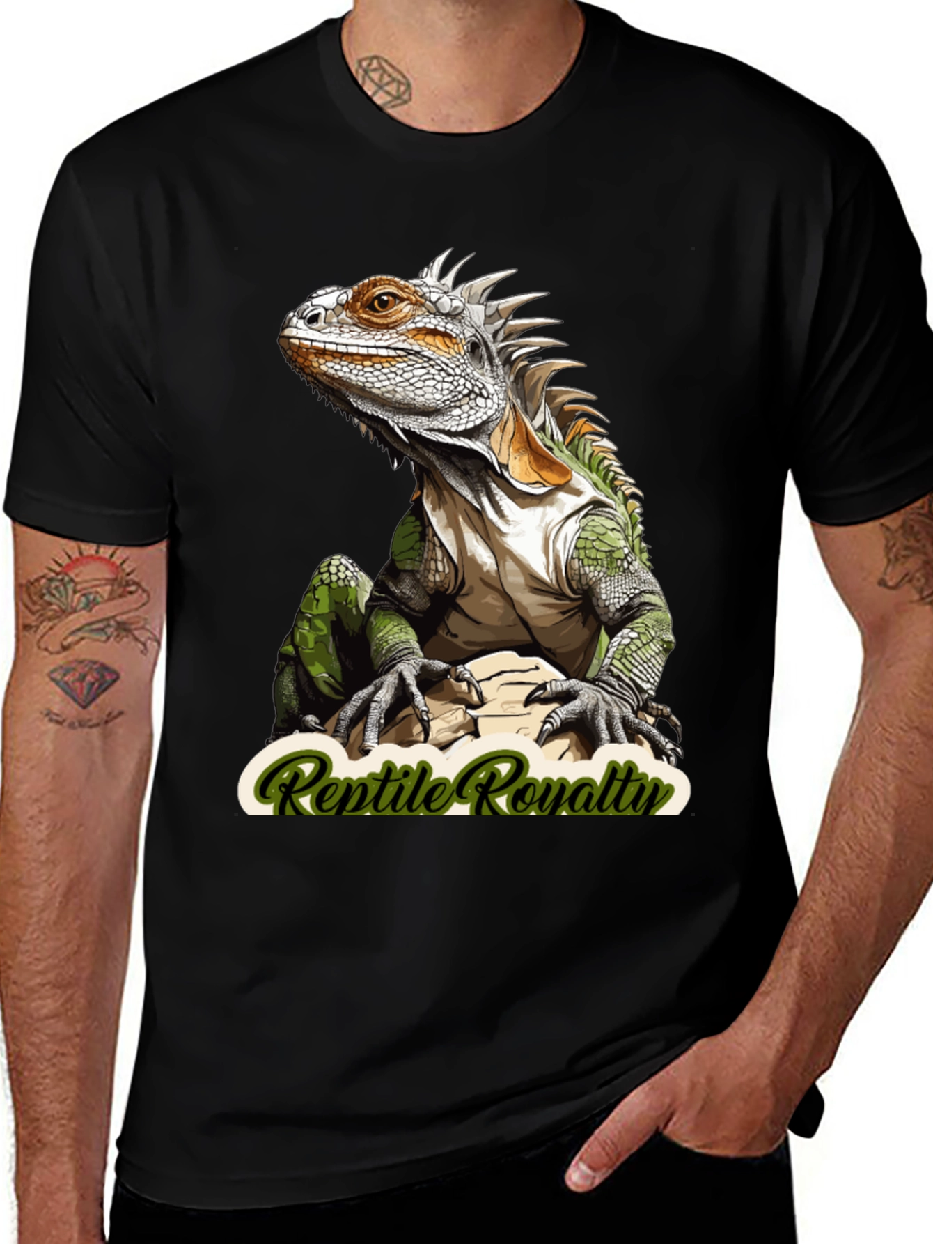 Variant 8 of Reptile Royalty Graphic Tee