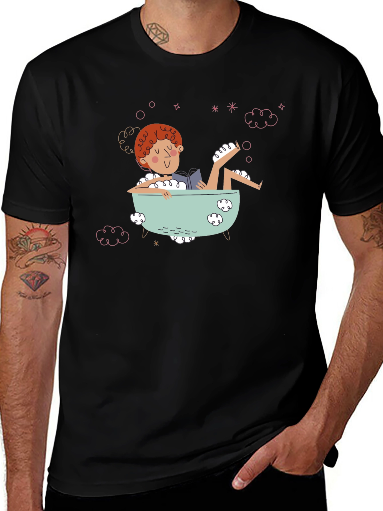 Variant 24 of Relaxing Bath T-Shirt