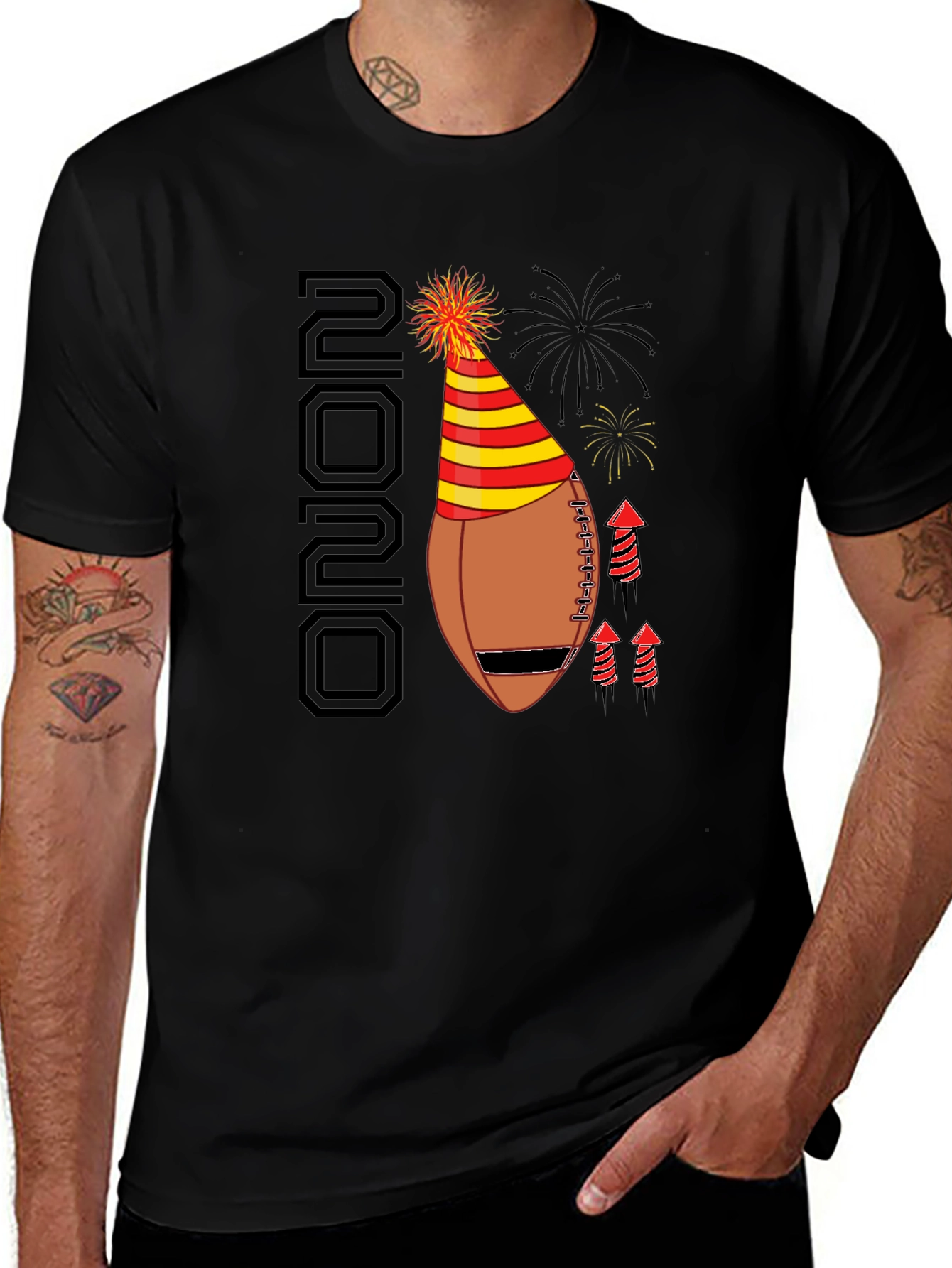 Variant 27 of Party Football T-Shirt