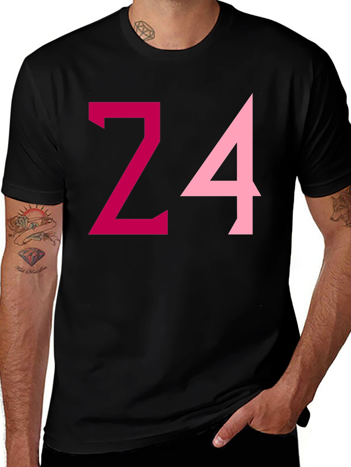 Variant 25 of Bold Number Graphic Tee - Stylish Casual Wear