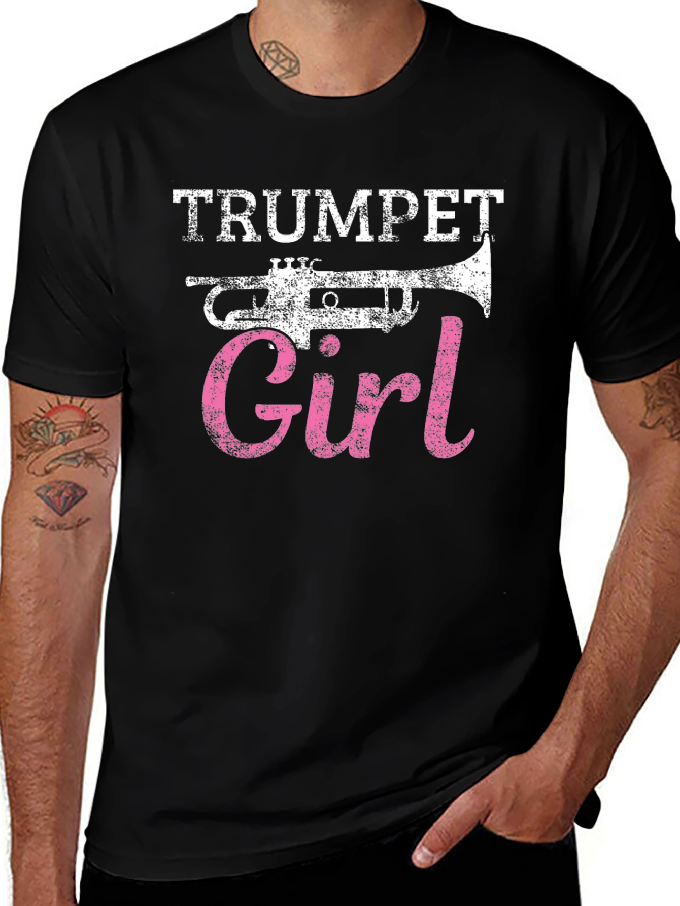 Variant 23 of Trumpet Girl T-Shirt