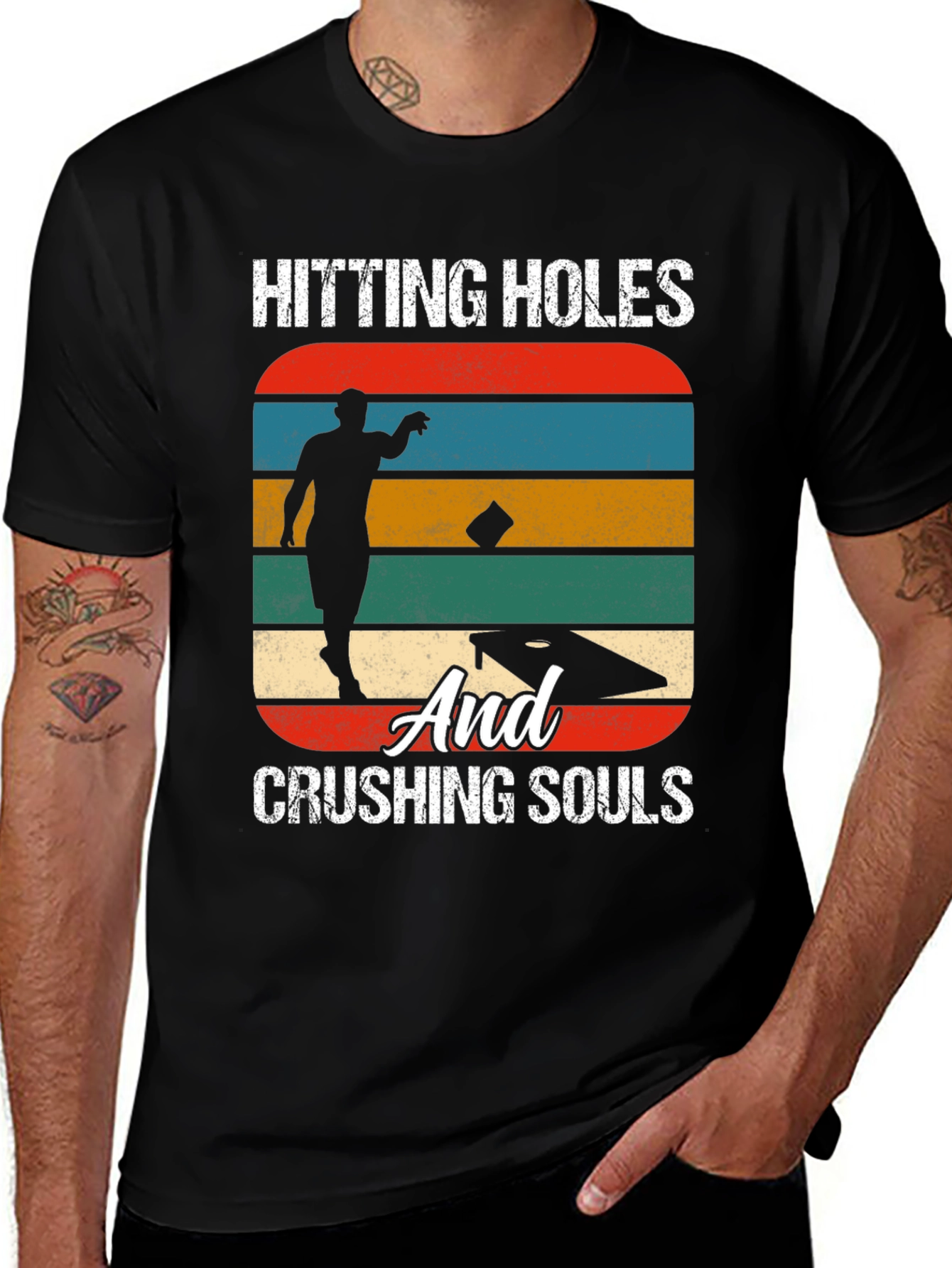 Variant 4 of Hitting Holes & Crushing Souls T-Shirt