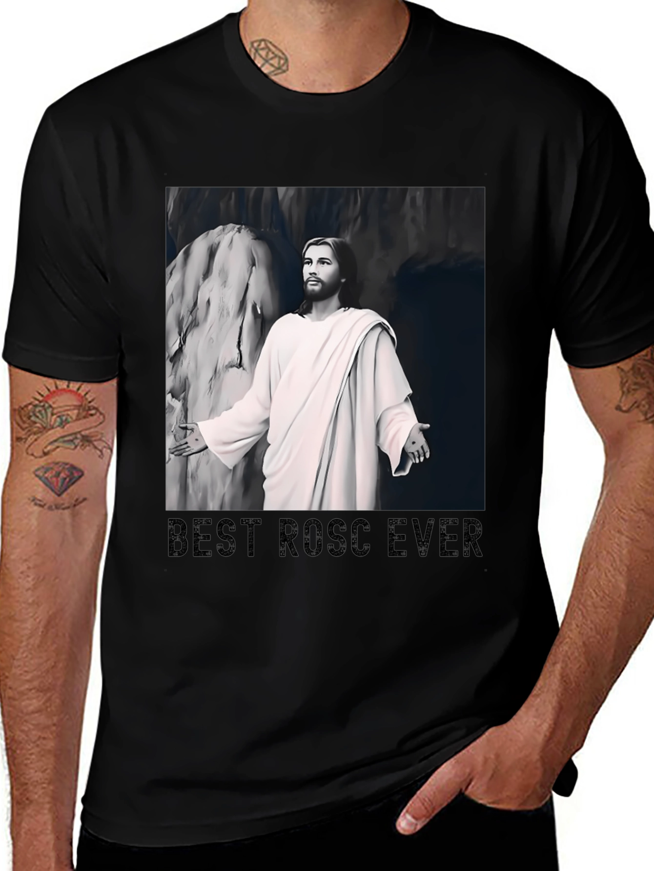 Funny Jesus T-Shirt - Best Rosc Ever Tee