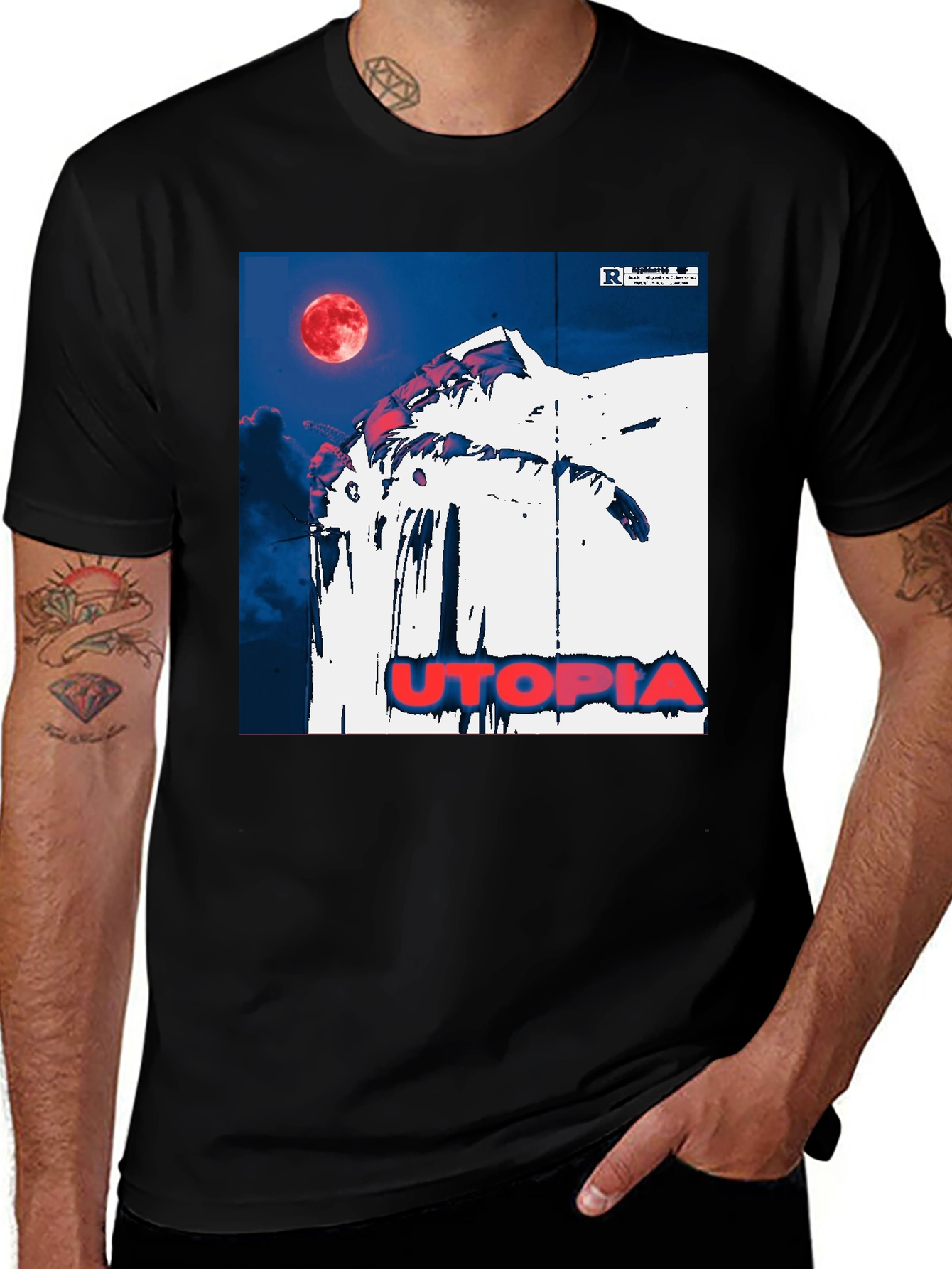 Variant 25 of Utopia Graphic T-Shirt - Trendy Streetwear