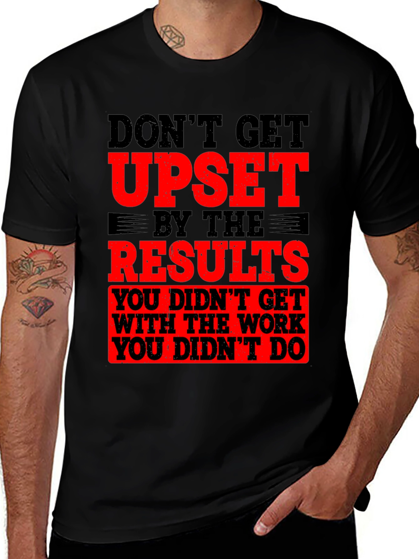Variant 17 of Motivational Workout Graphic T-Shirt