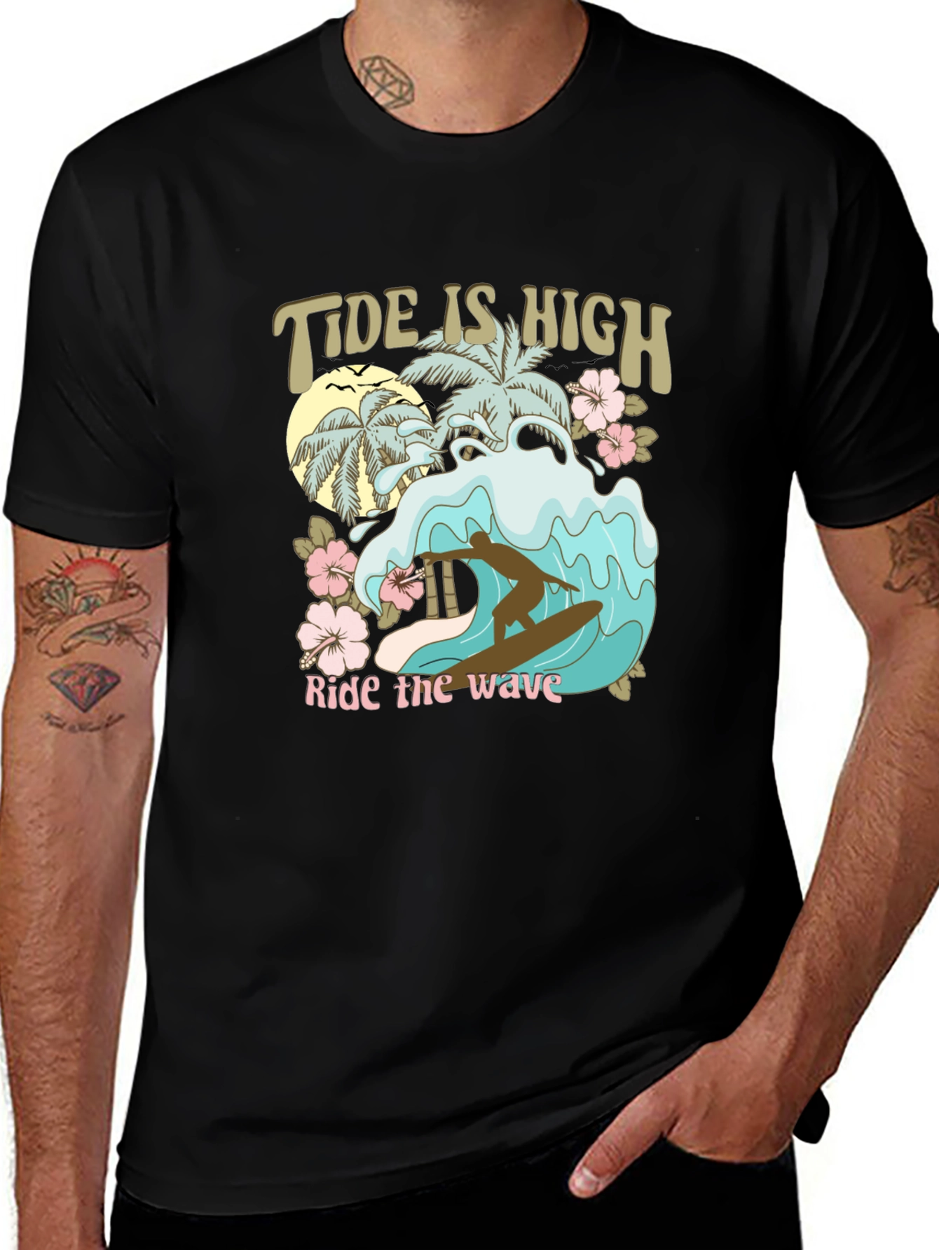 Variant 17 of Tide is High Wave Rider T-Shirt
