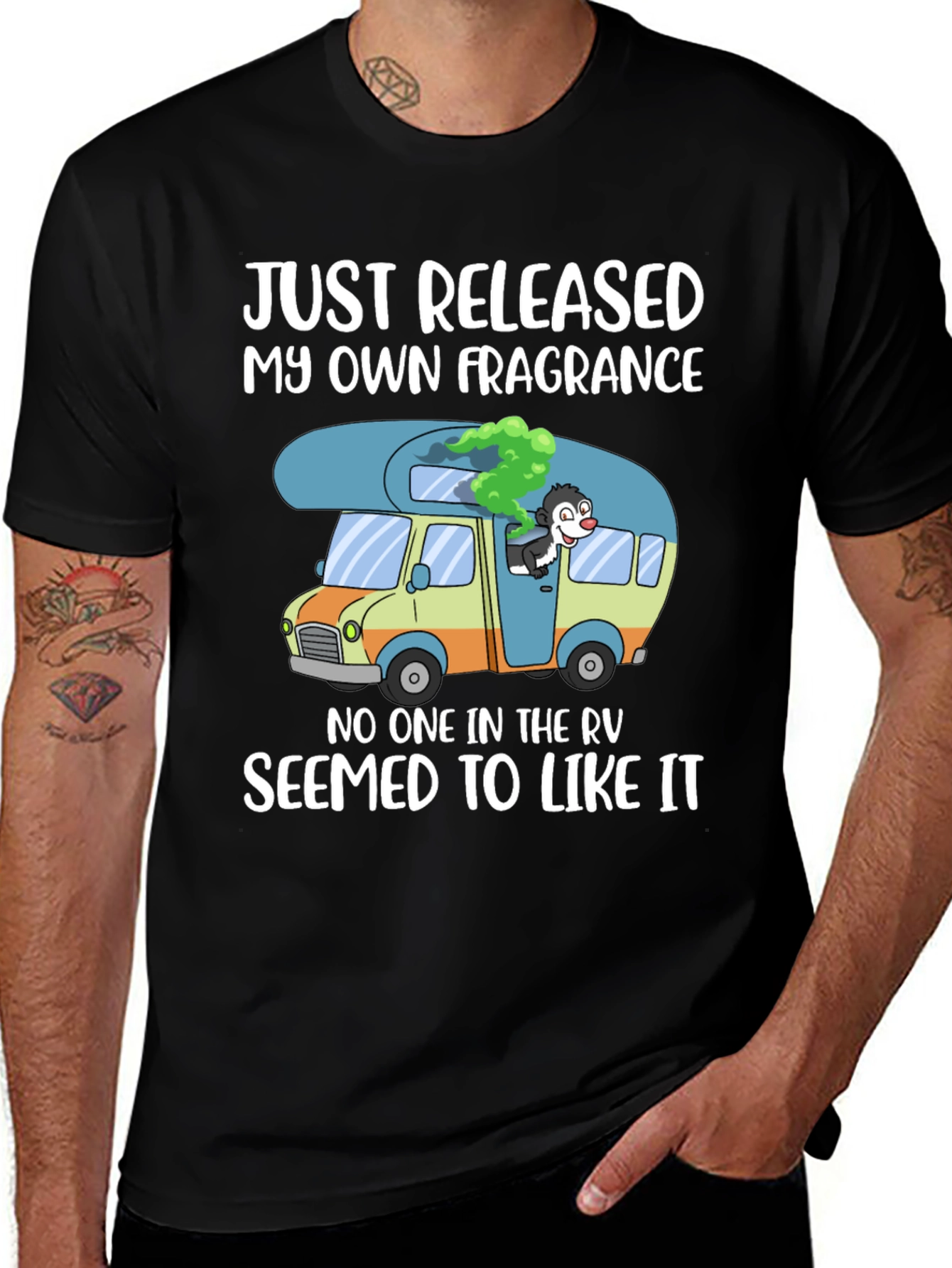 Variant 10 of Funny "My Own Fragrance" Black T-Shirt