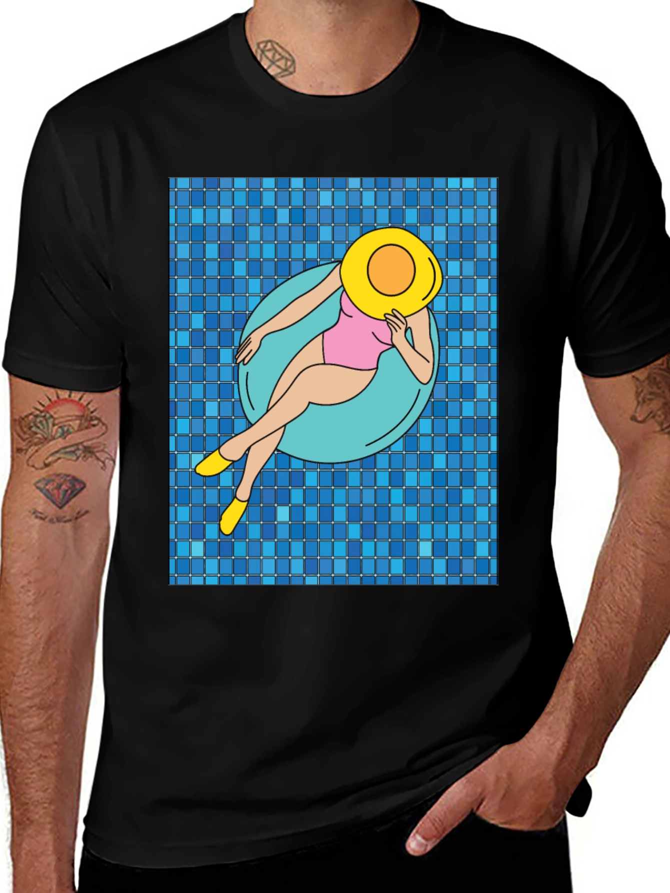 Variant 20 of Poolside Relaxation T-Shirt
