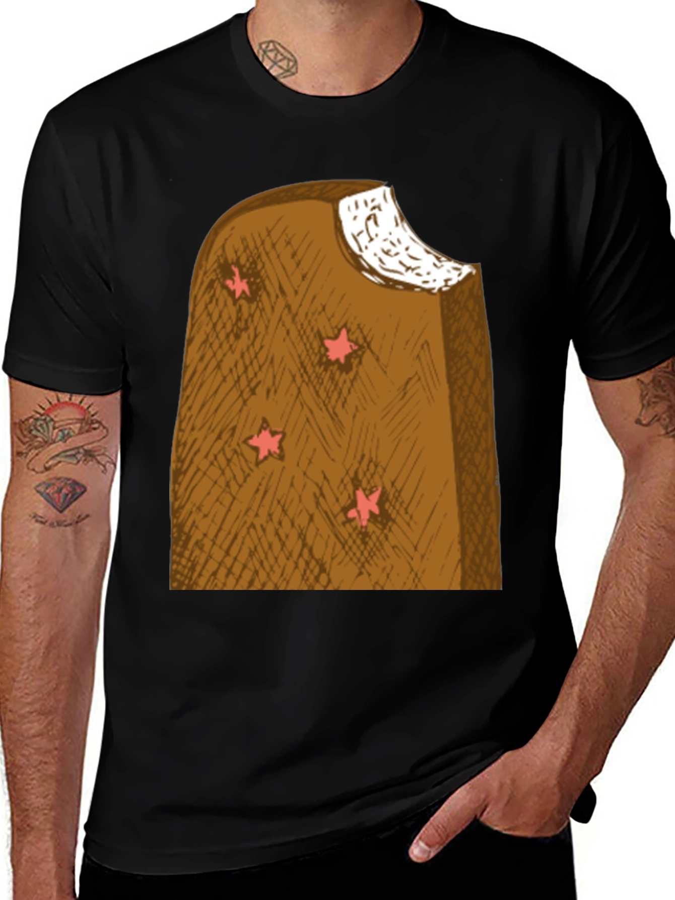Variant 2 of Bitten Ice Cream Bar Graphic Tee