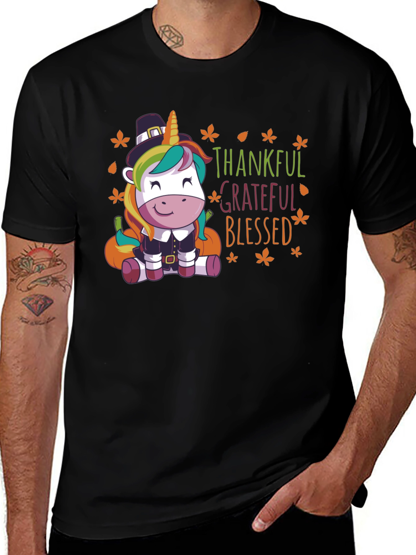Thankful Unicorn T-Shirt