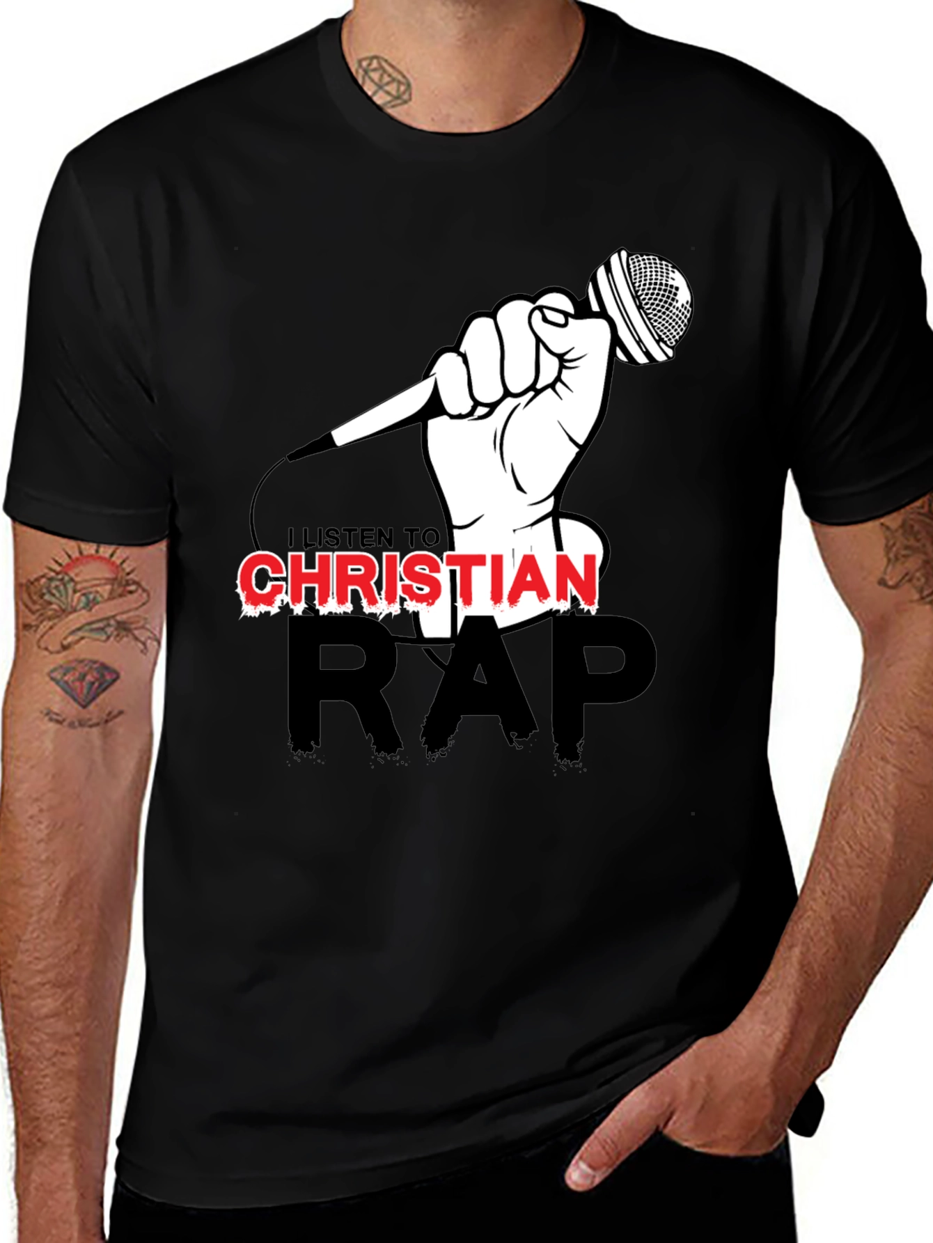 Christian Rap Graphic T-Shirt