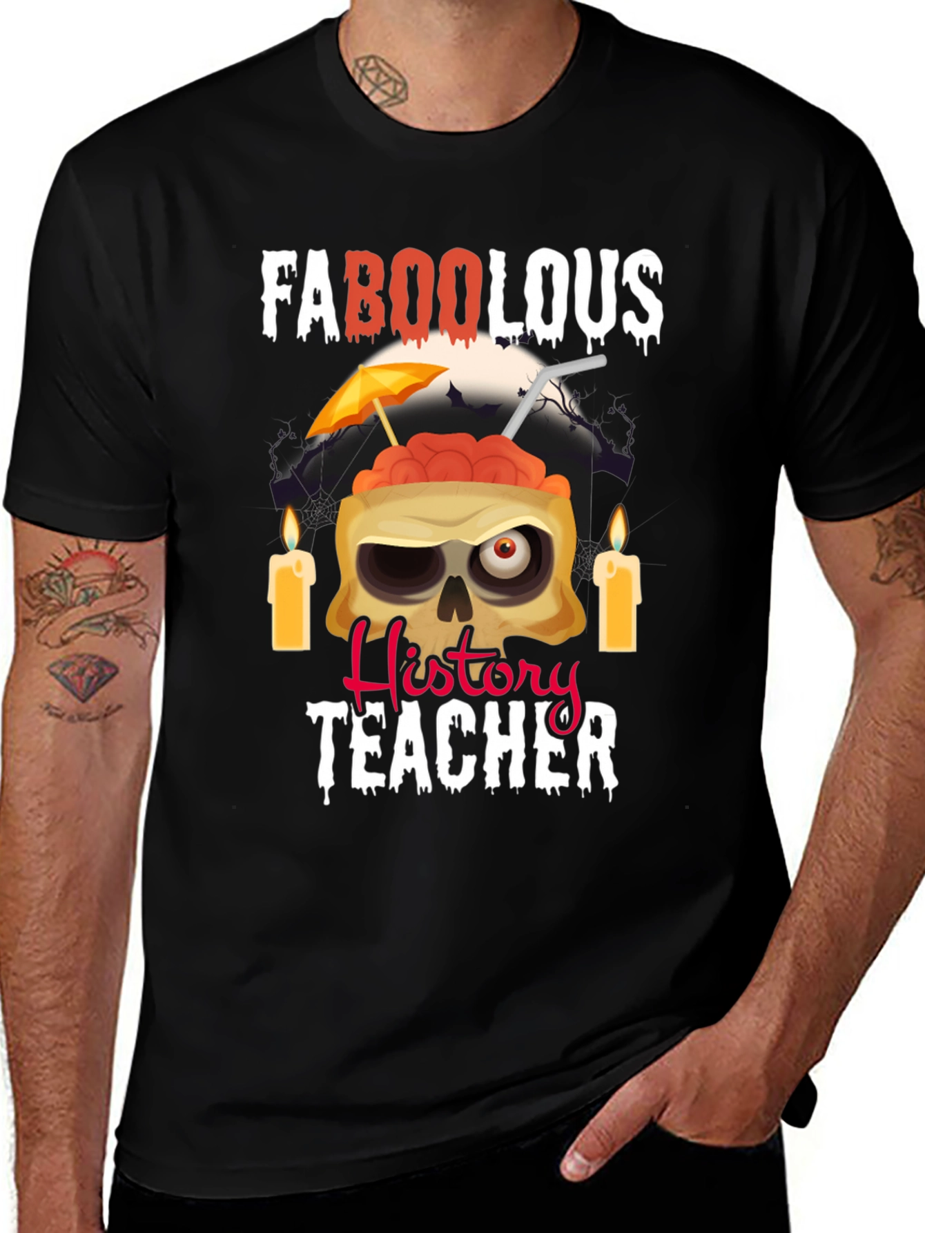 Faboolous History Teacher Halloween T-Shirt