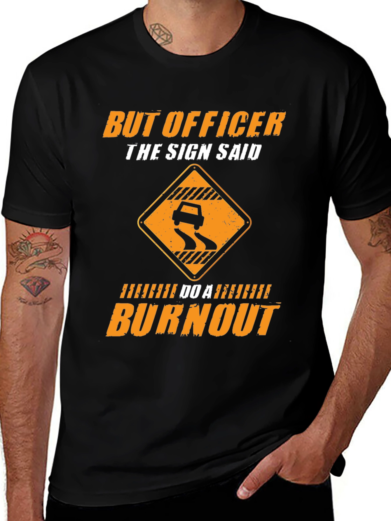 Variant 5 of But Officer Burnout T-Shirt