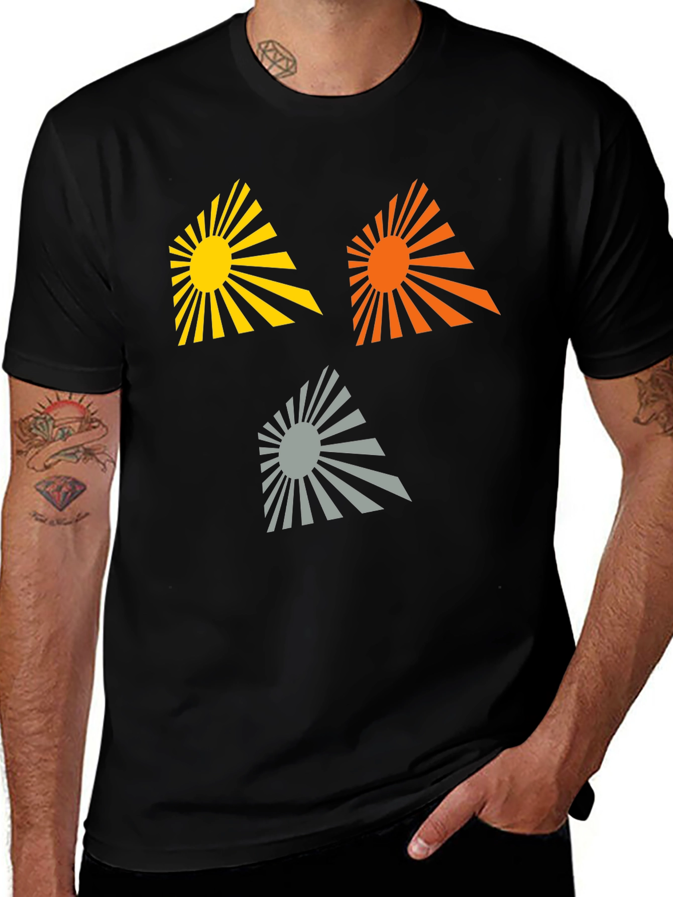 Variant 19 of Rising Sun Graphic Tee