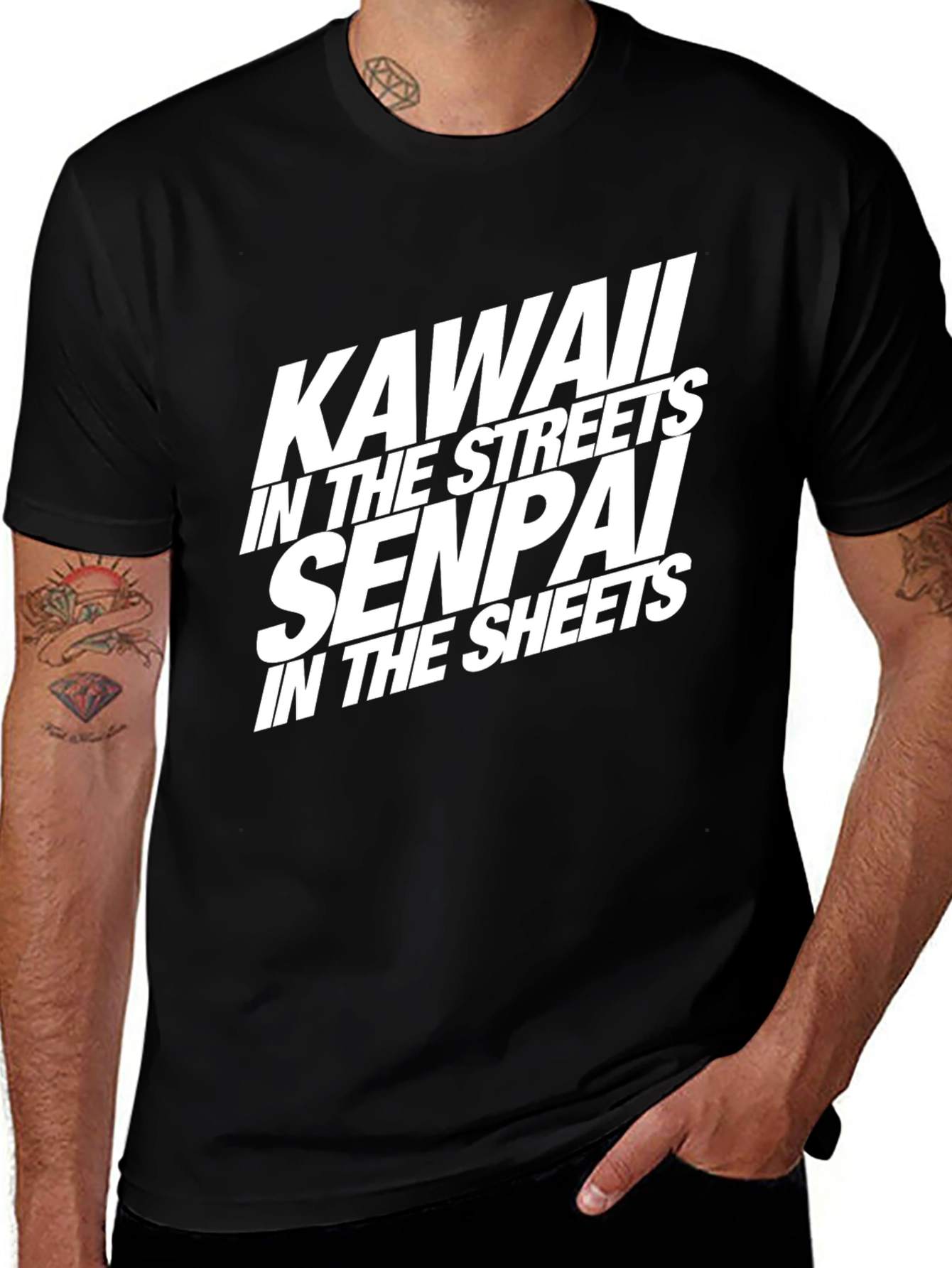 Kawaii Senpai Graphic T-Shirt