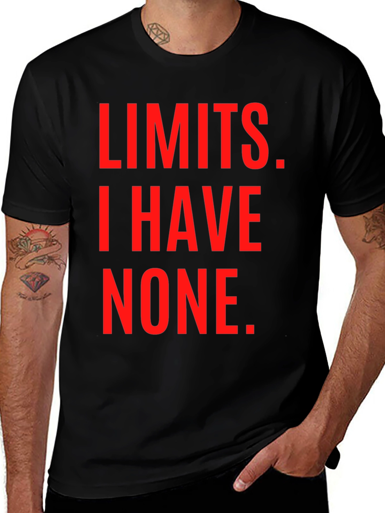 Variant 15 of Limits I Have None Graphic Tee