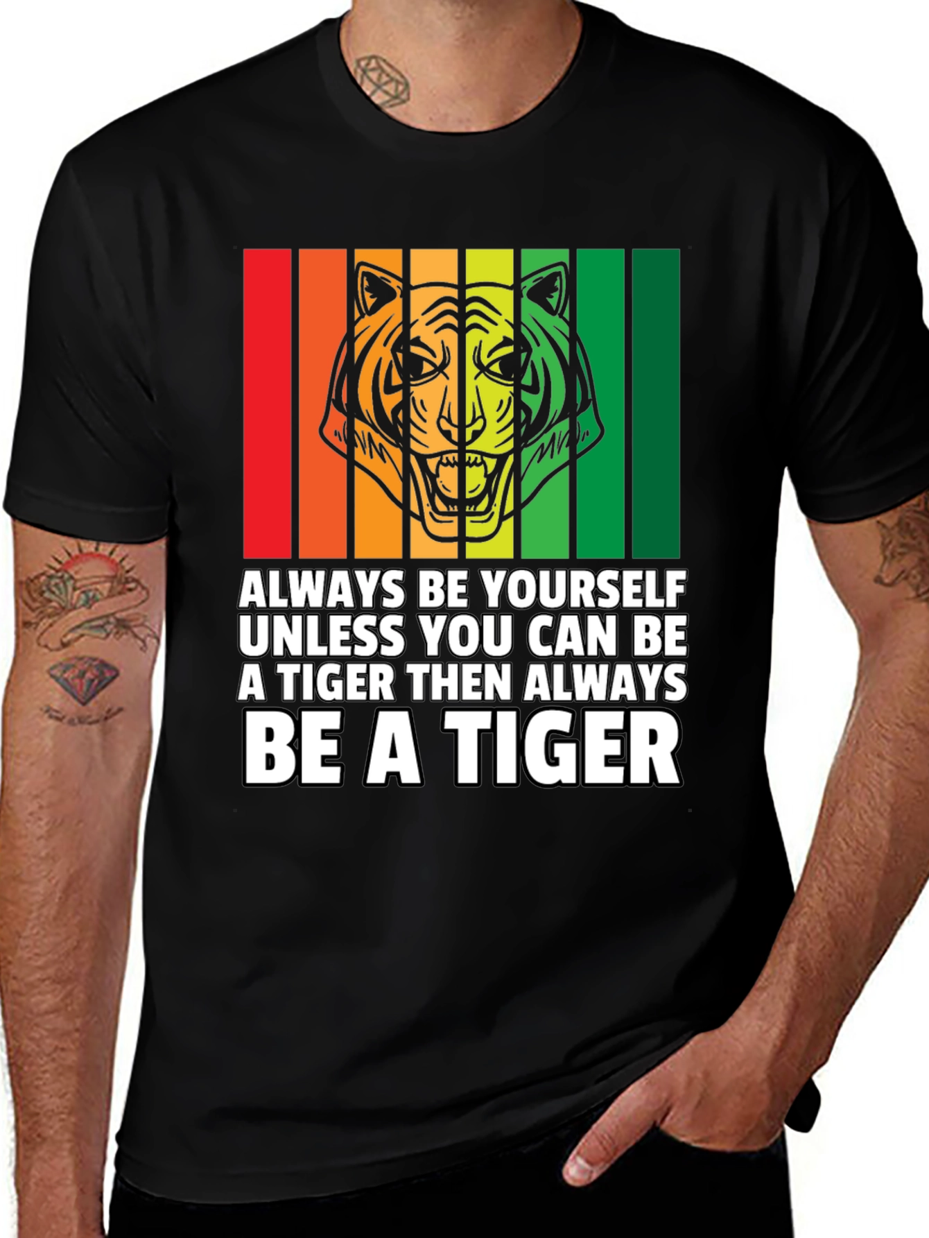 Variant 13 of Always Be a Tiger Graphic Tee