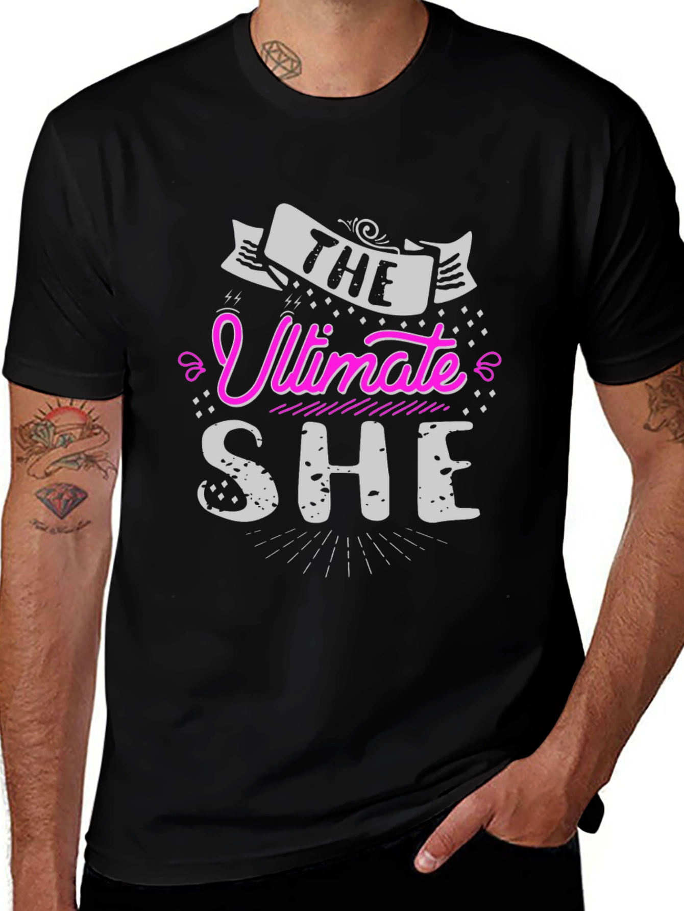 Variant 4 of The Ultimate She T-Shirt - Stylish Graphic Tee