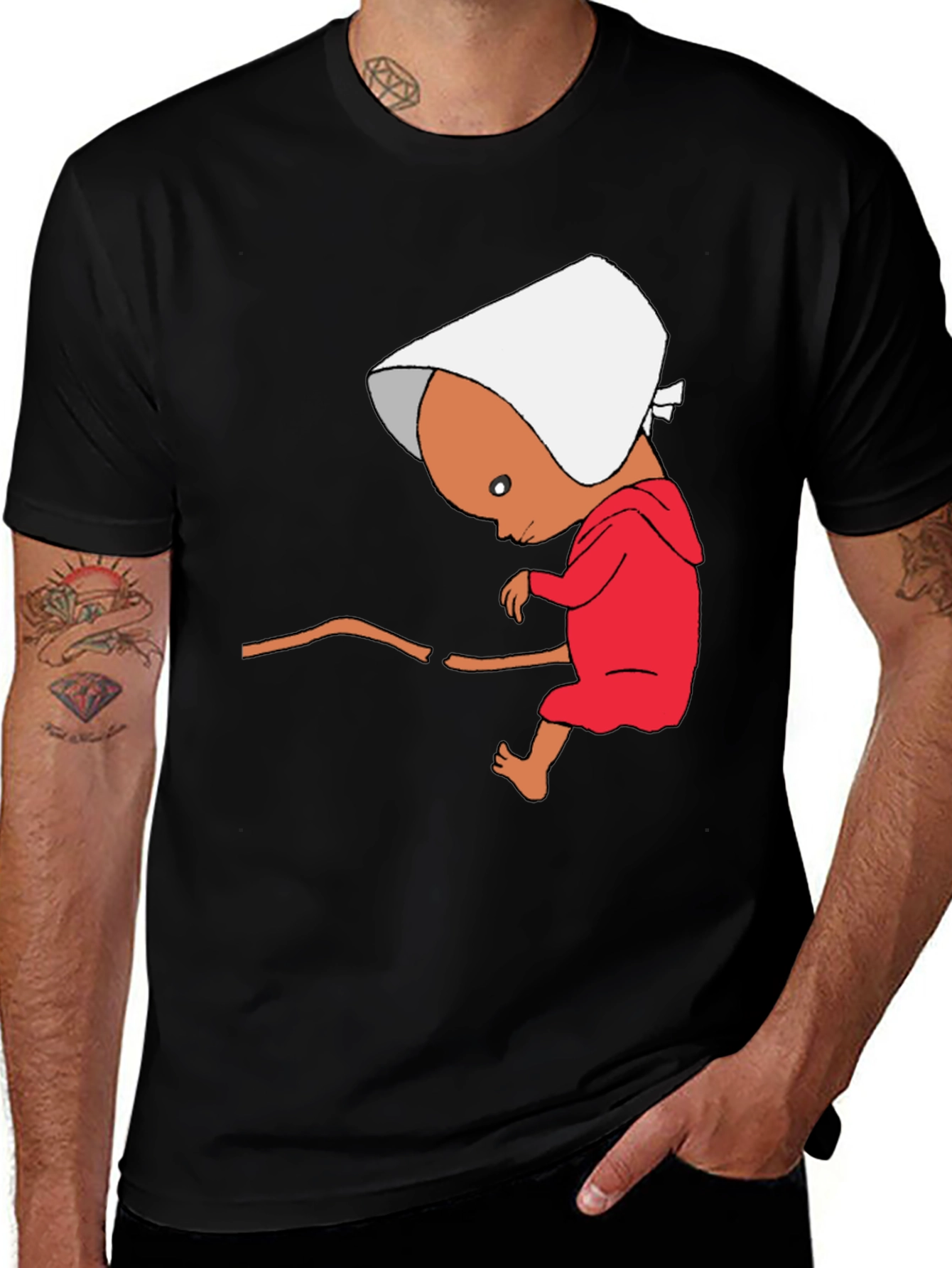 Handmaid's Tale Simpsons T-Shirt - Dark Humor Tee