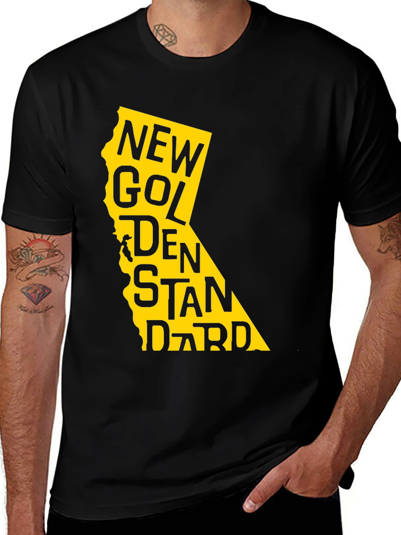 New Golden Standard California Black T-Shirt