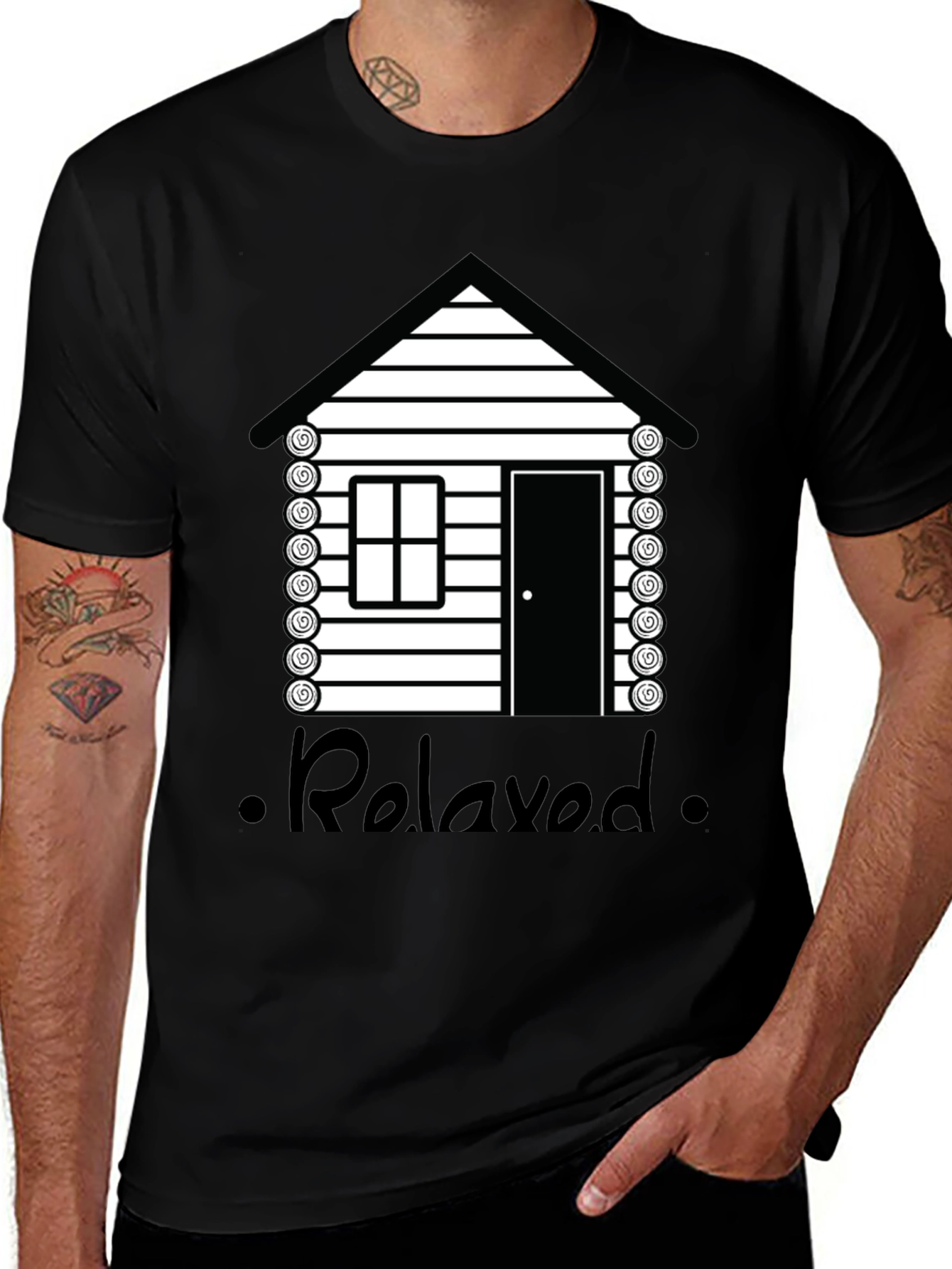 Variant 5 of Relaxed Cabin Graphic T-Shirt