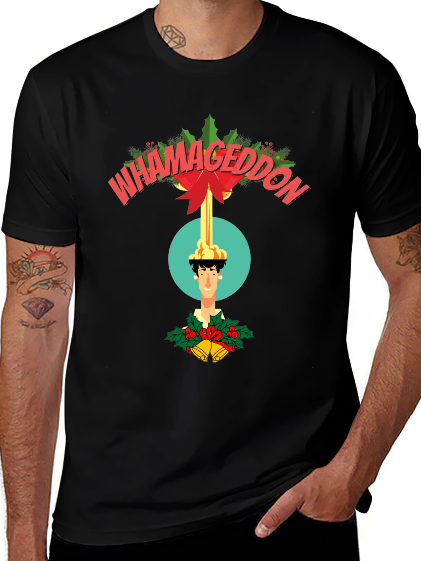 Variant 14 of Whamageddon Christmas T-Shirt