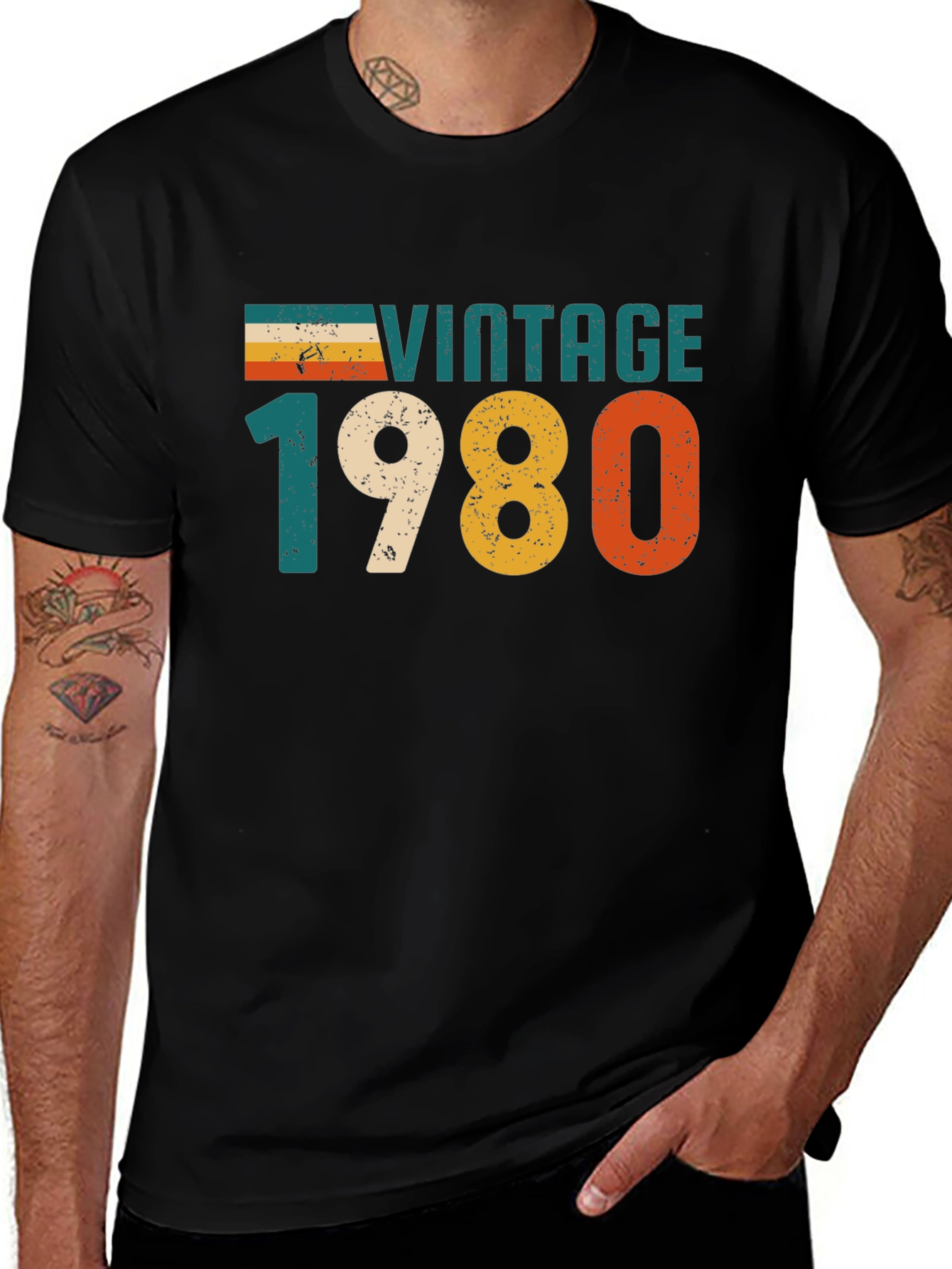 Variant 26 of Vintage 1980 T-Shirt Retro Style