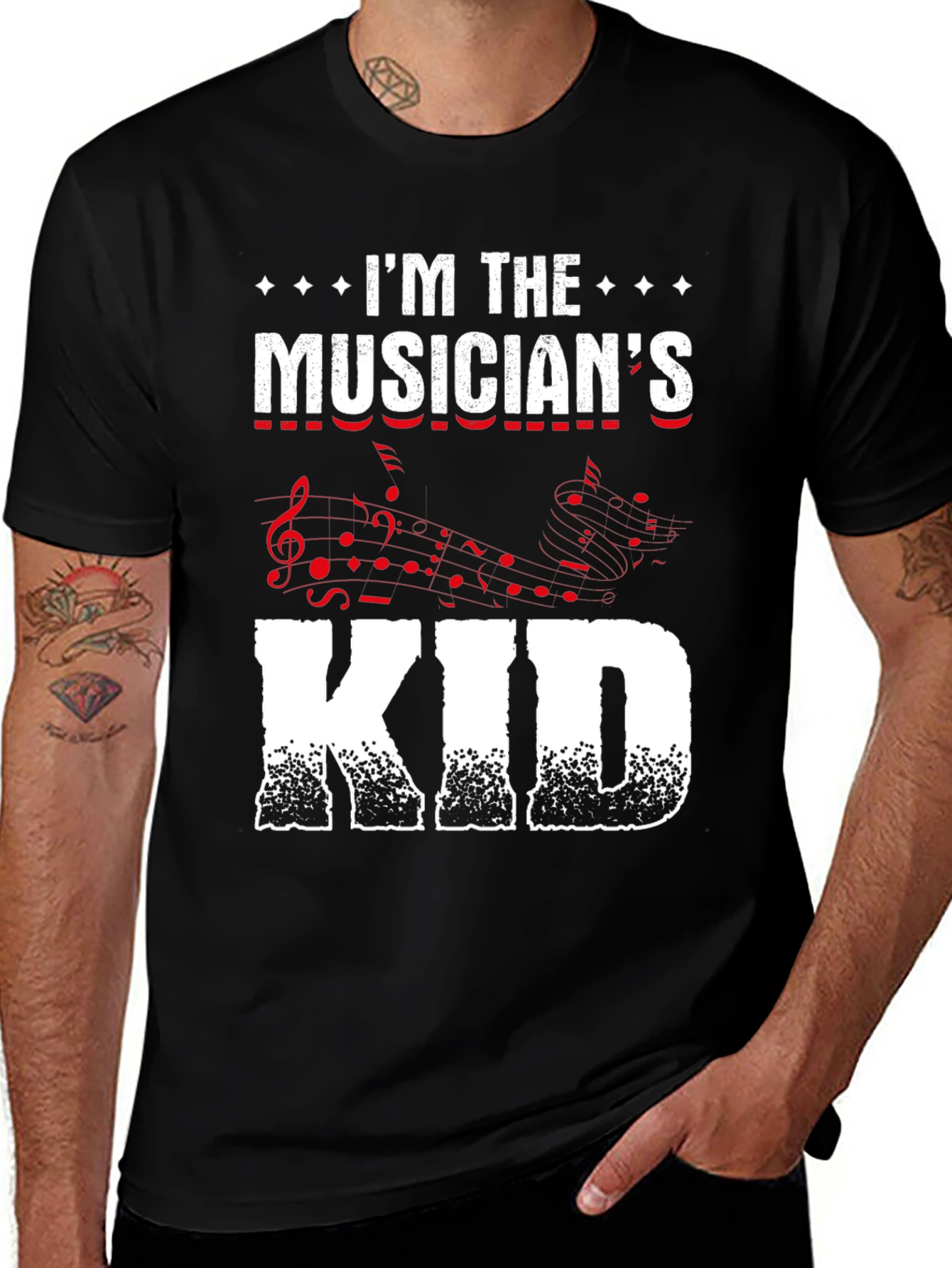 Variant 19 of Musician's Kid T-Shirt