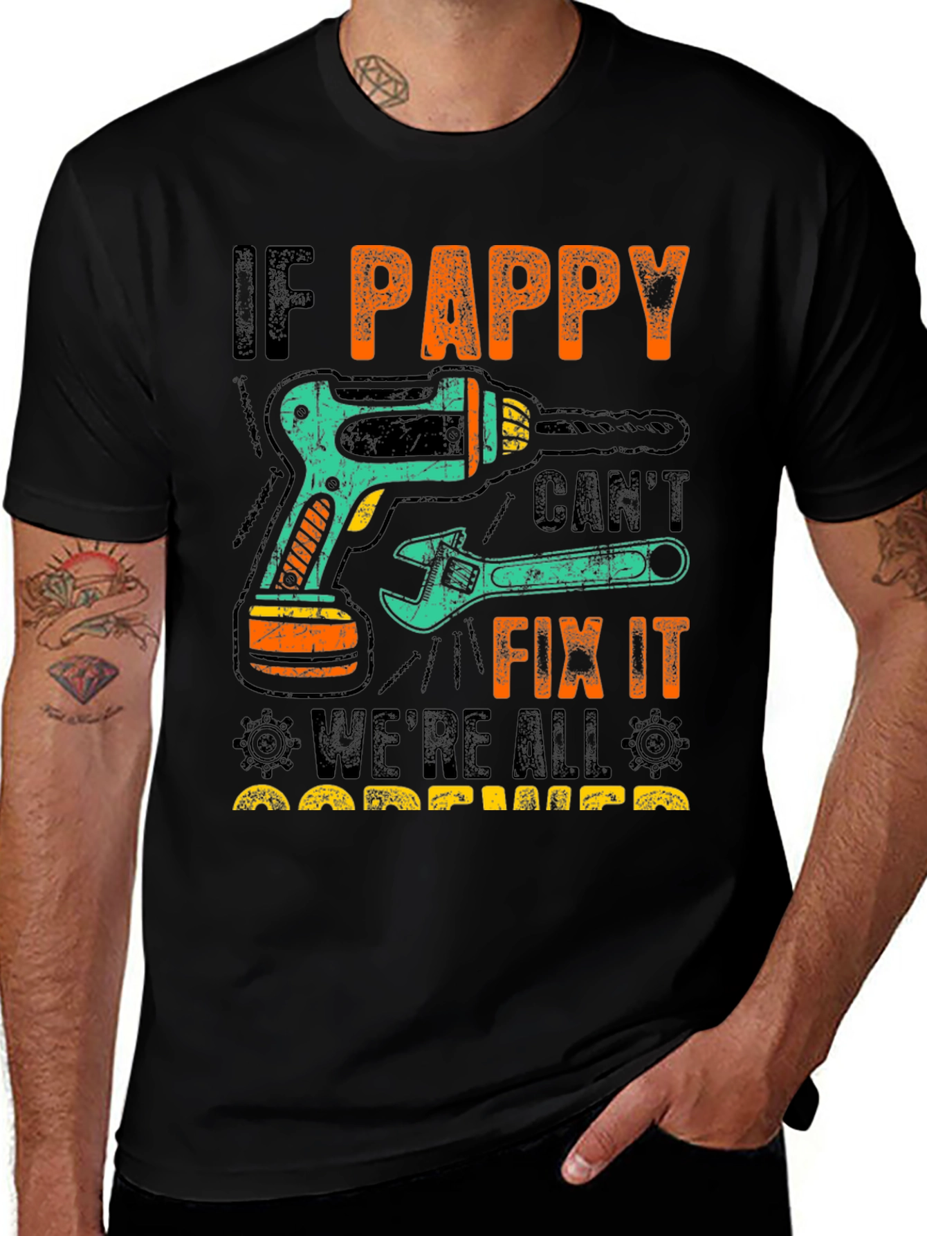 Variant 5 of Pappy Can Fix It T-Shirt