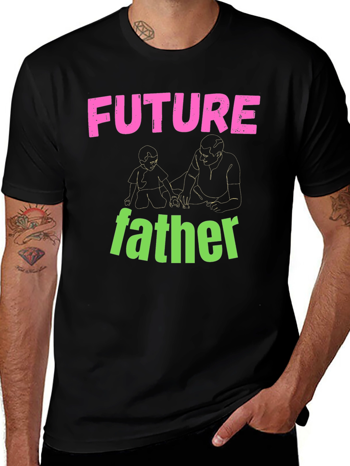 Variant 3 of Future Father Graphic Tee