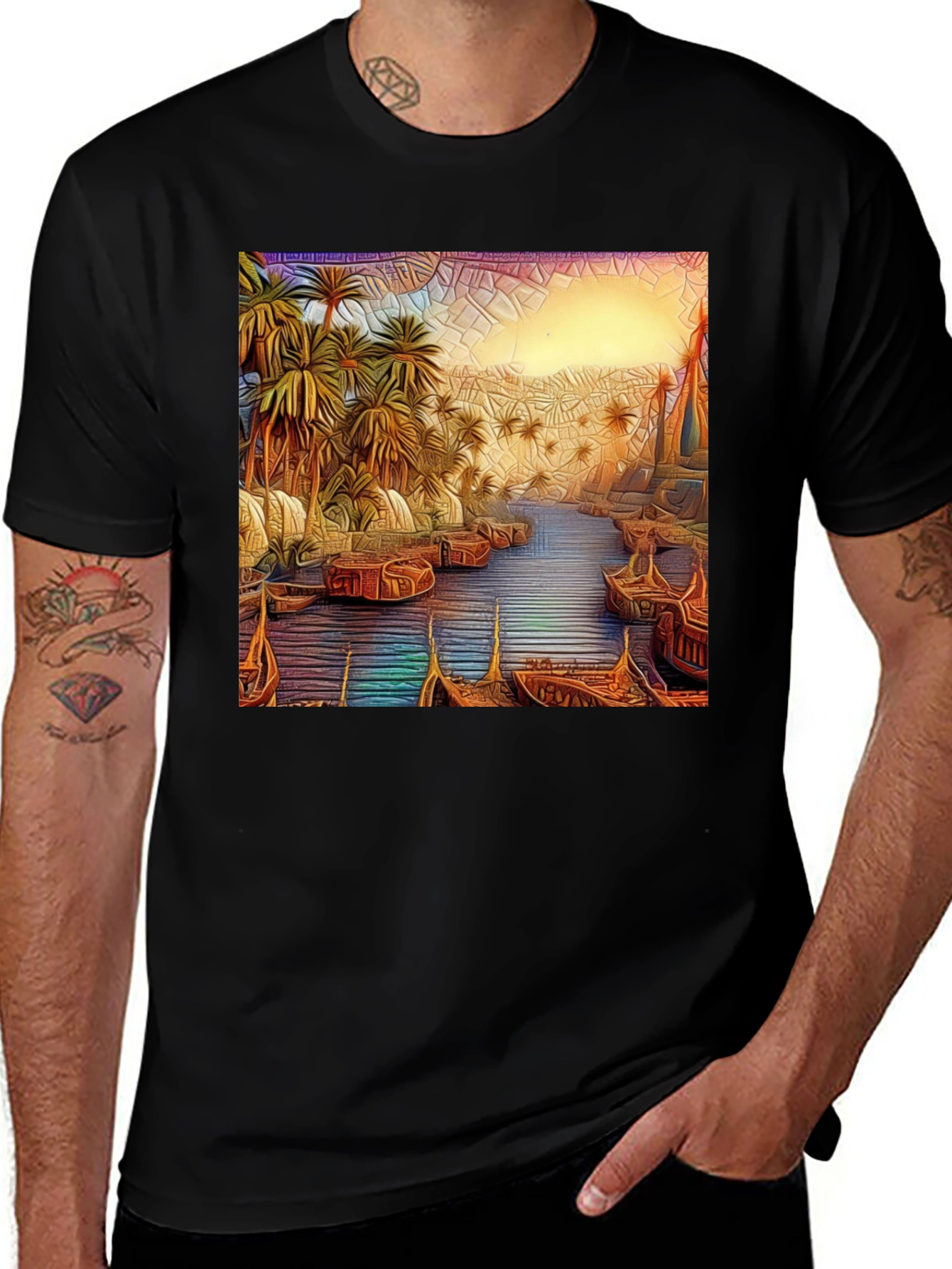 Tropical River T-Shirt