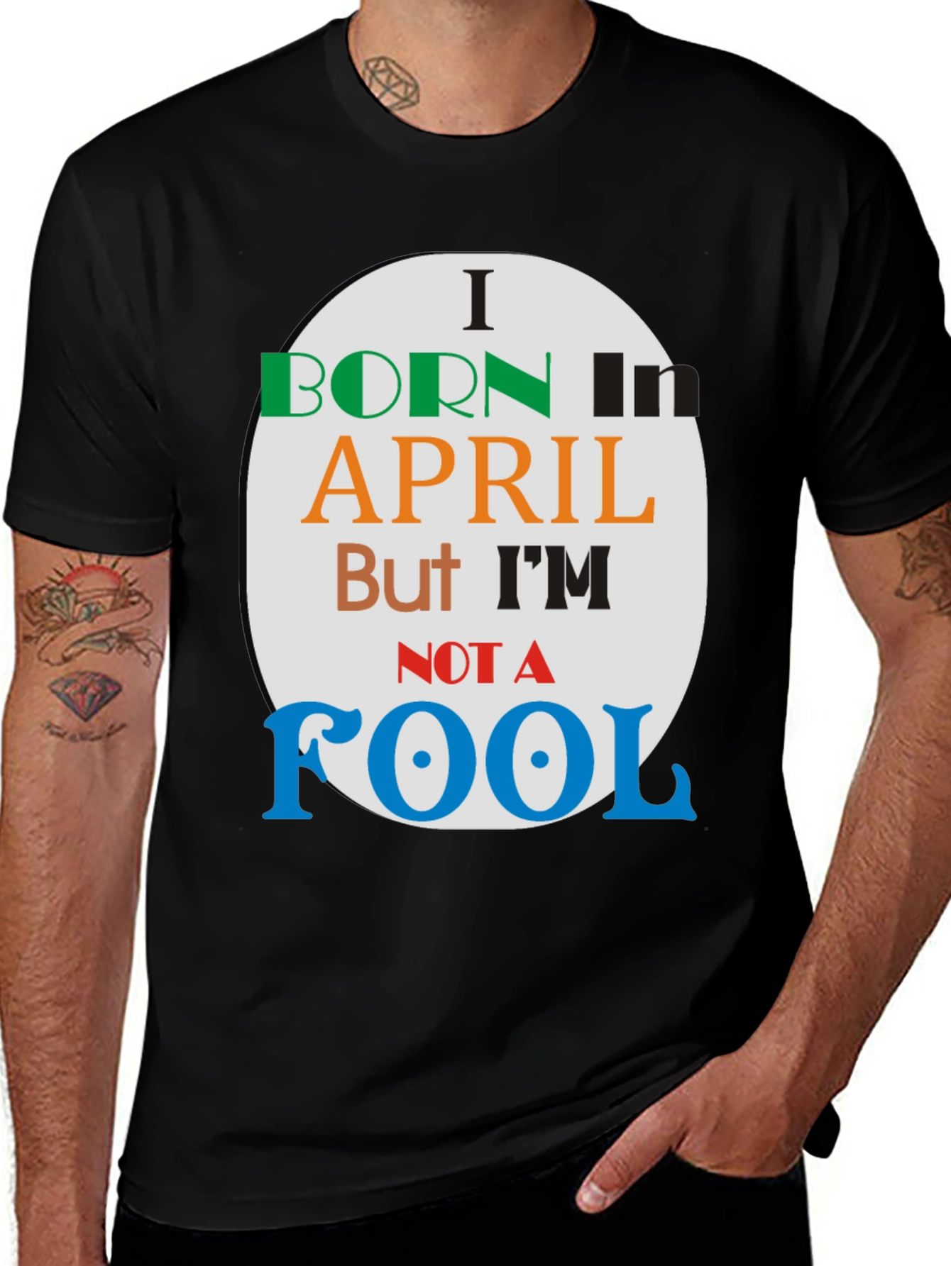 Variant 26 of Born in April - Novelty T-Shirt
