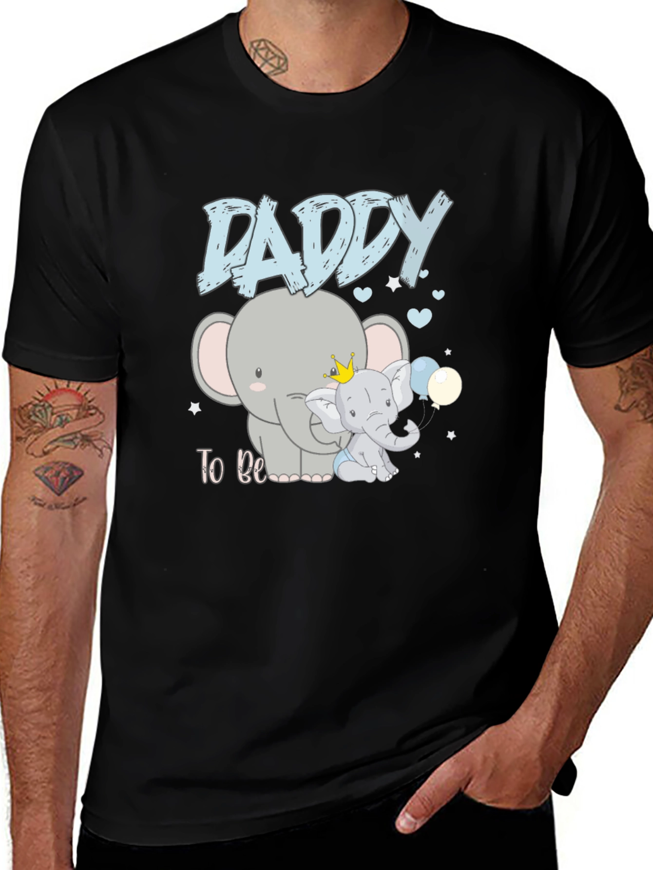 Daddy To Be Elephant T-Shirt