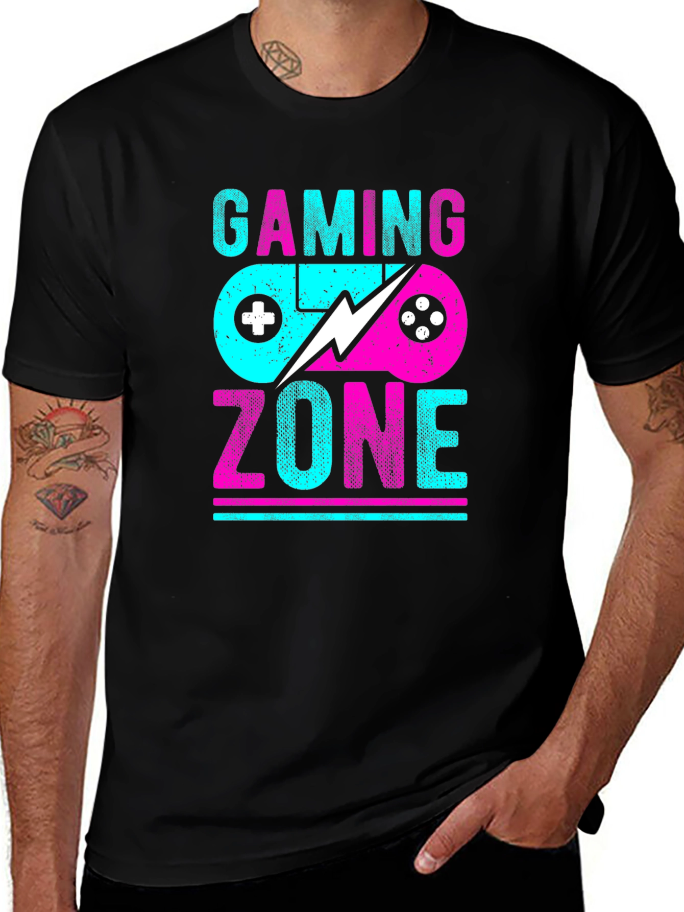 Gaming Zone Graphic Tee - Gamer T-Shirt