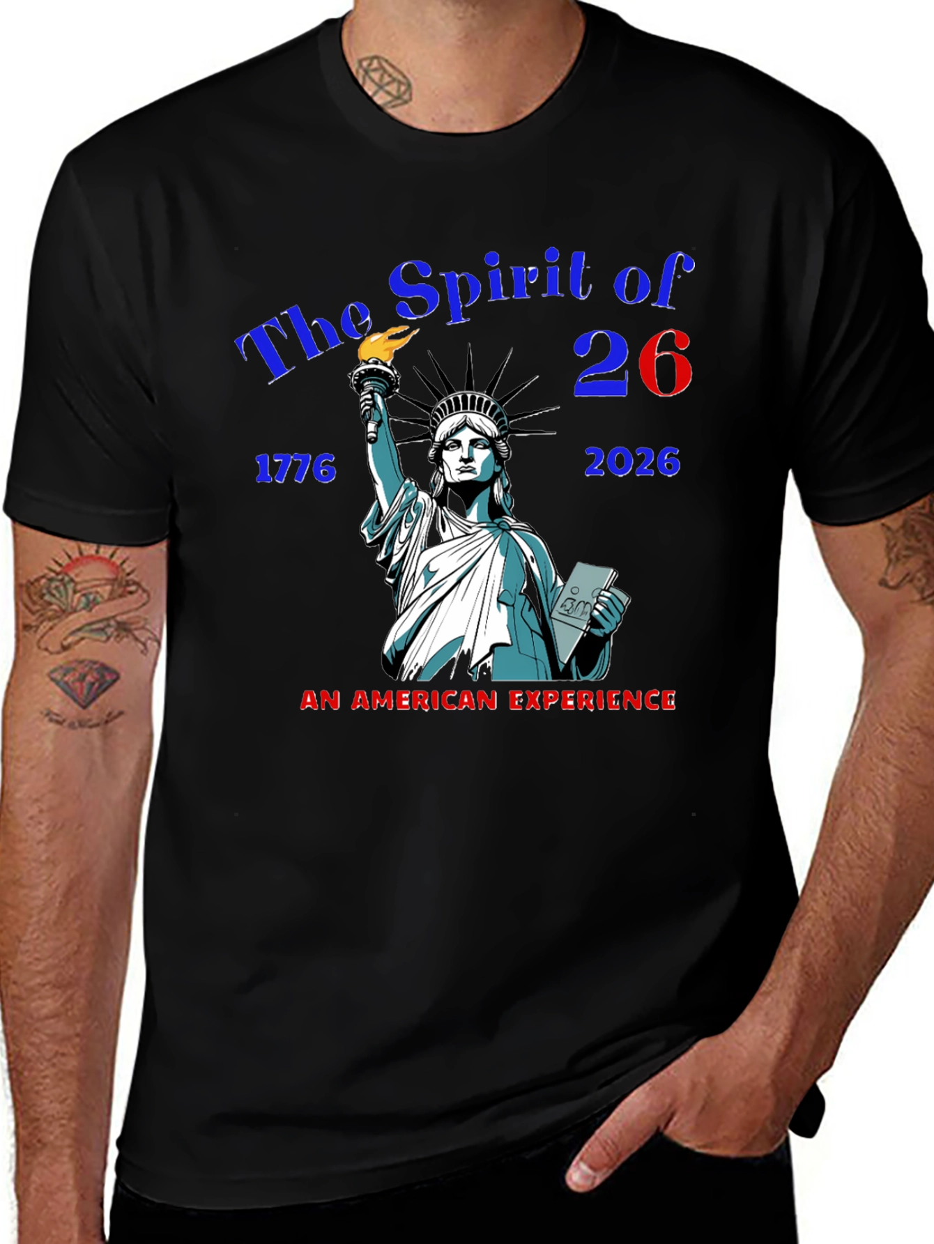 Variant 11 of Spirit of '26 Graphic T-Shirt
