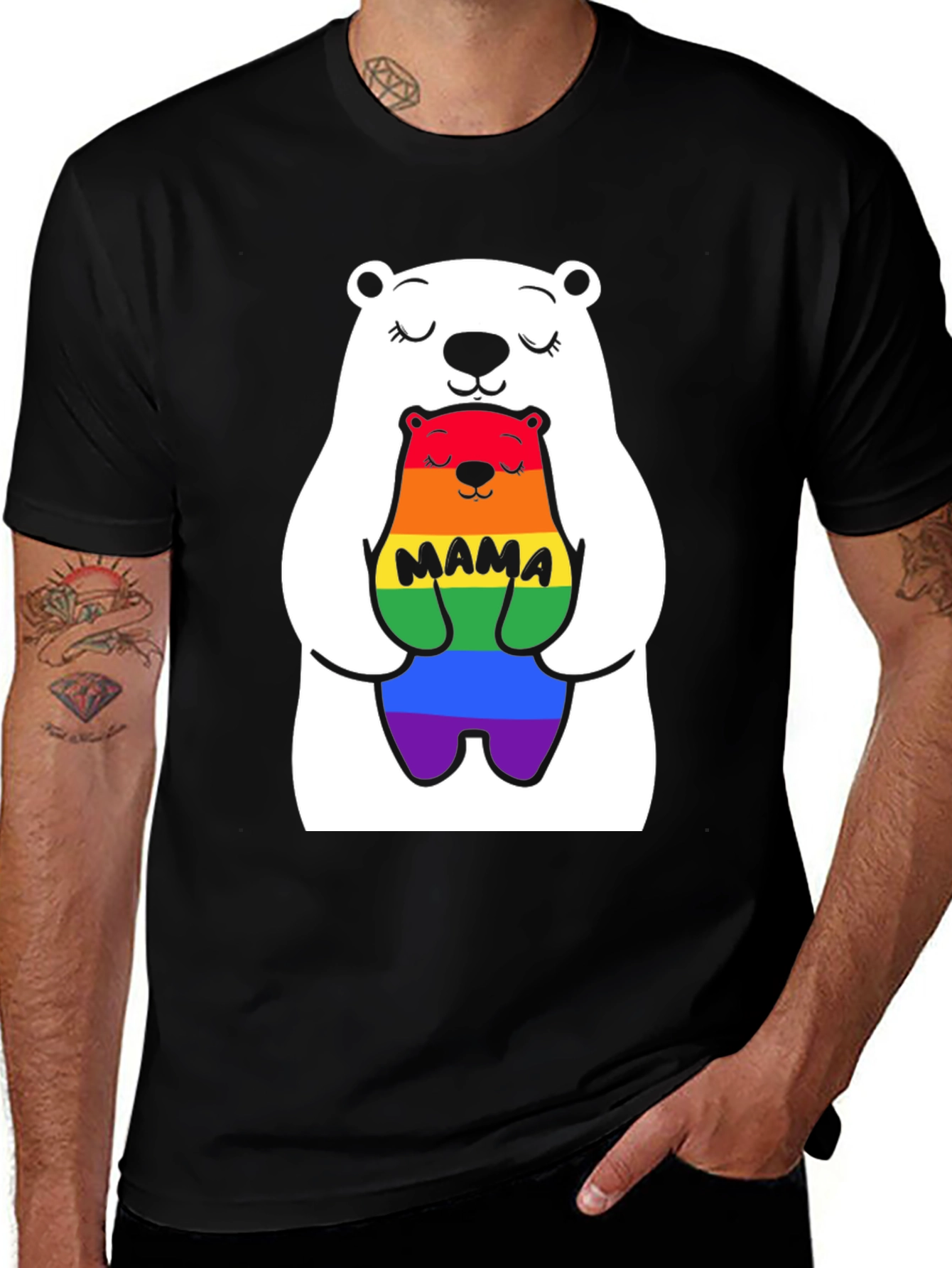 Variant 24 of Mama Bear Pride T-Shirt