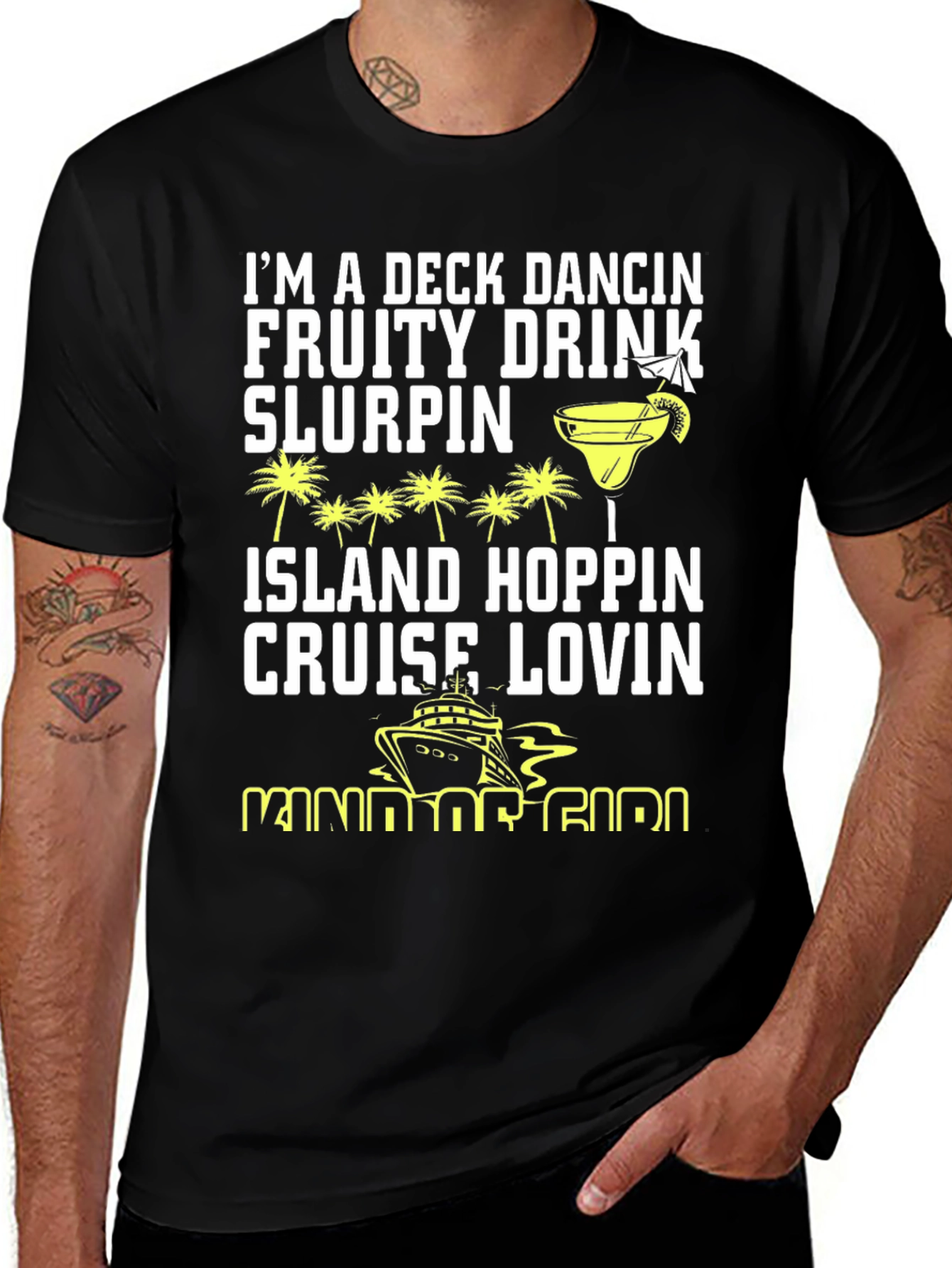 Deck Dancin' Cruise Shirt - Island Hoppin' Fun!